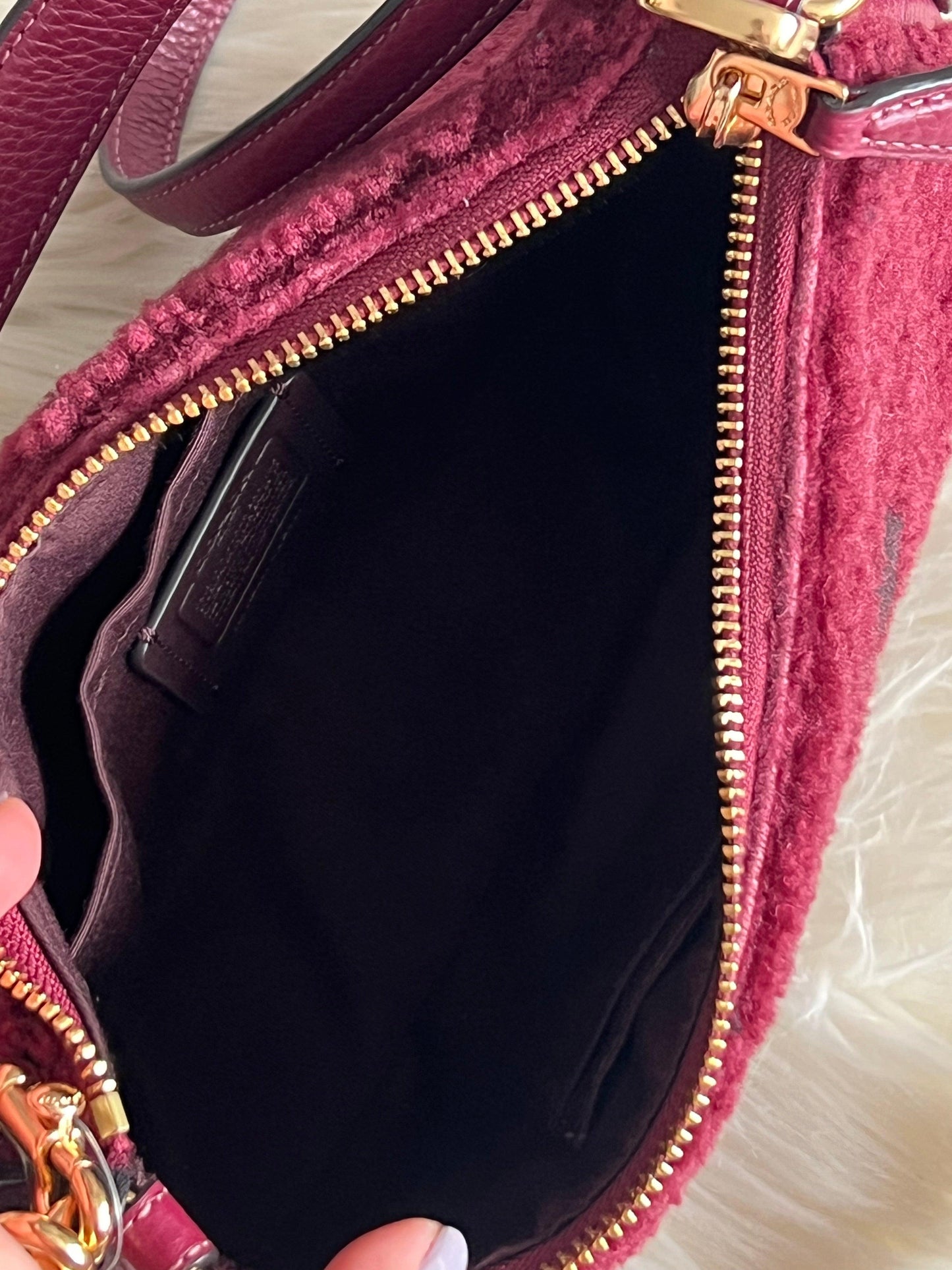 Coach Teri Shoulder Bag with Coach Motif