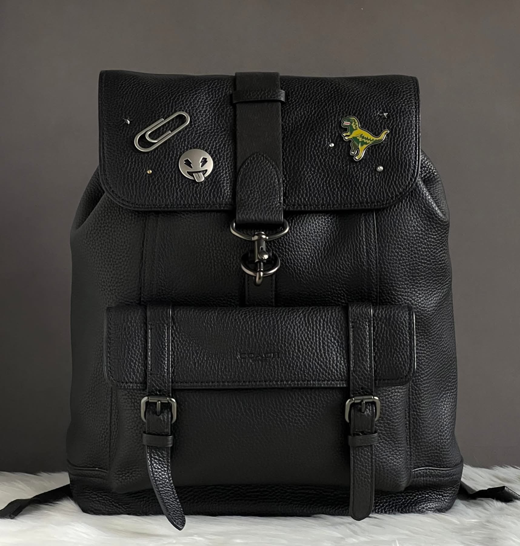 Coach Bleecker Backpack with Charms Club de Mode Coach Bleecker Backpack with Charms Club de Mode