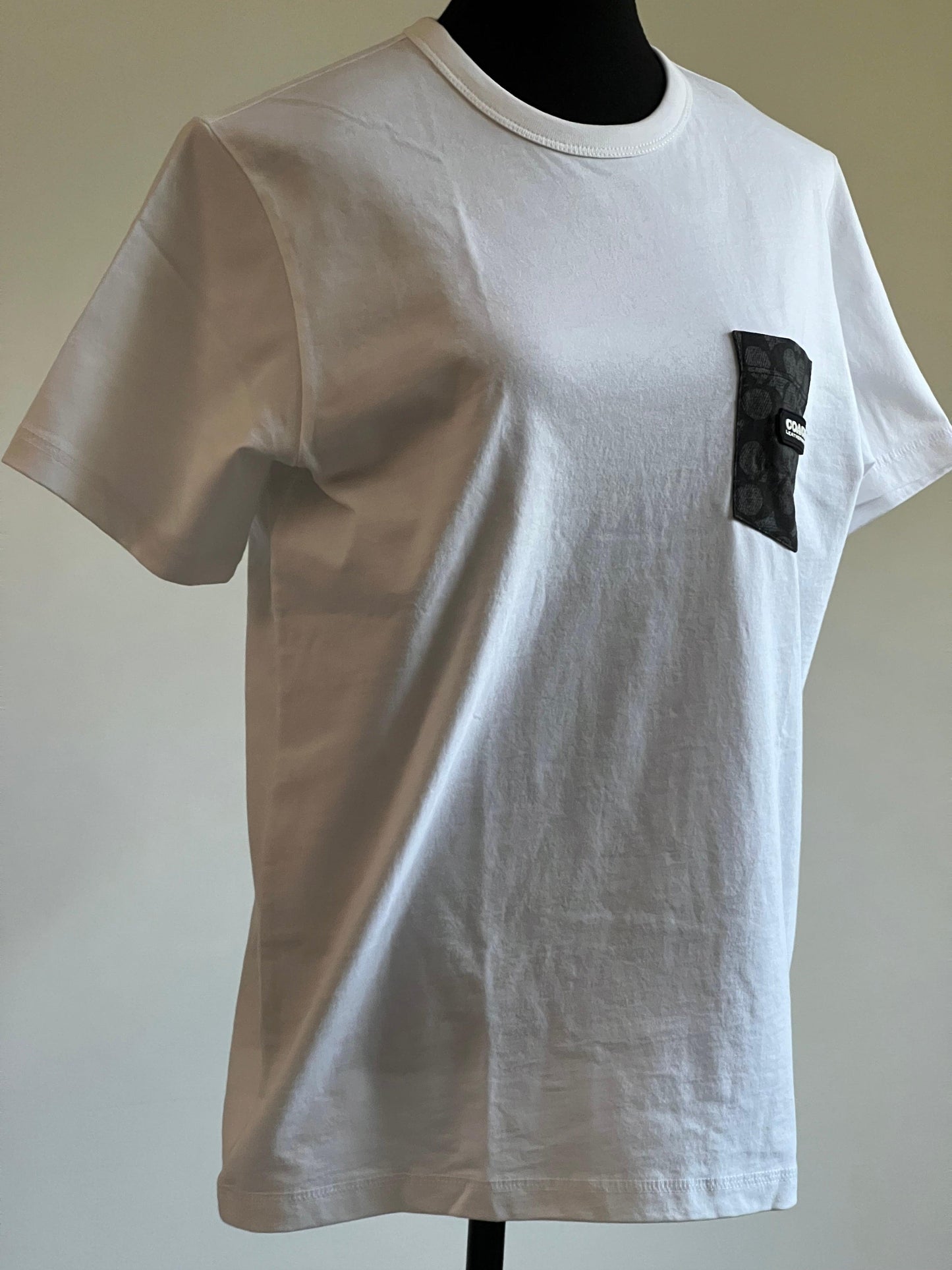 Coach Essential Pocket T-Shirt In Organic Cotton