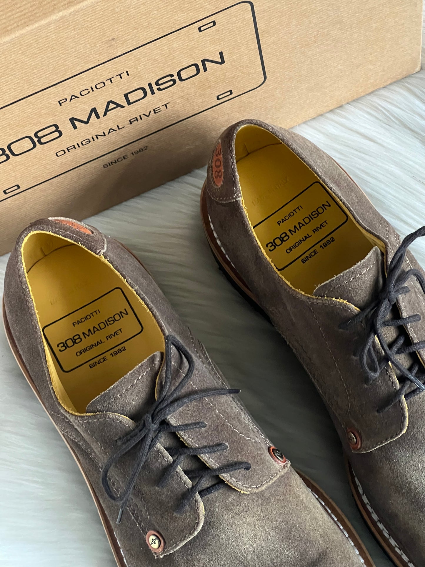 308 Madison Cesare Paciotti Suede Shoes