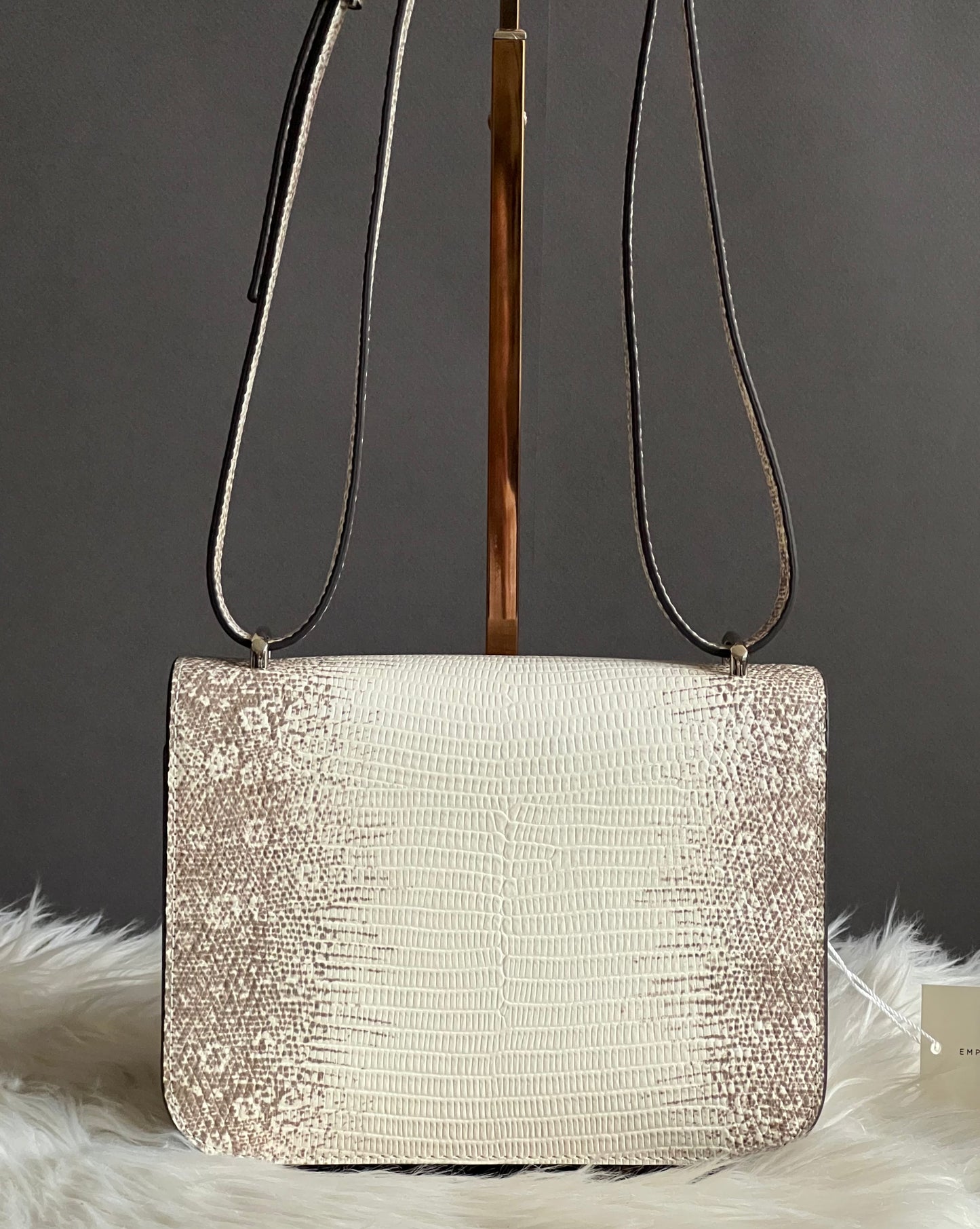 Tory Burch Small Eleanor Lizard-Embossed Bag