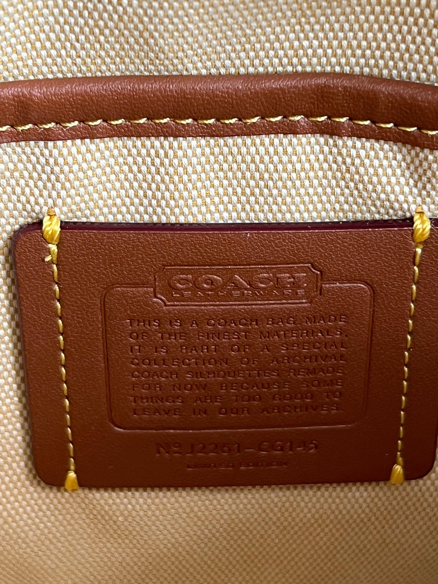 Coach Flight Bag 19 with Varsity Patches