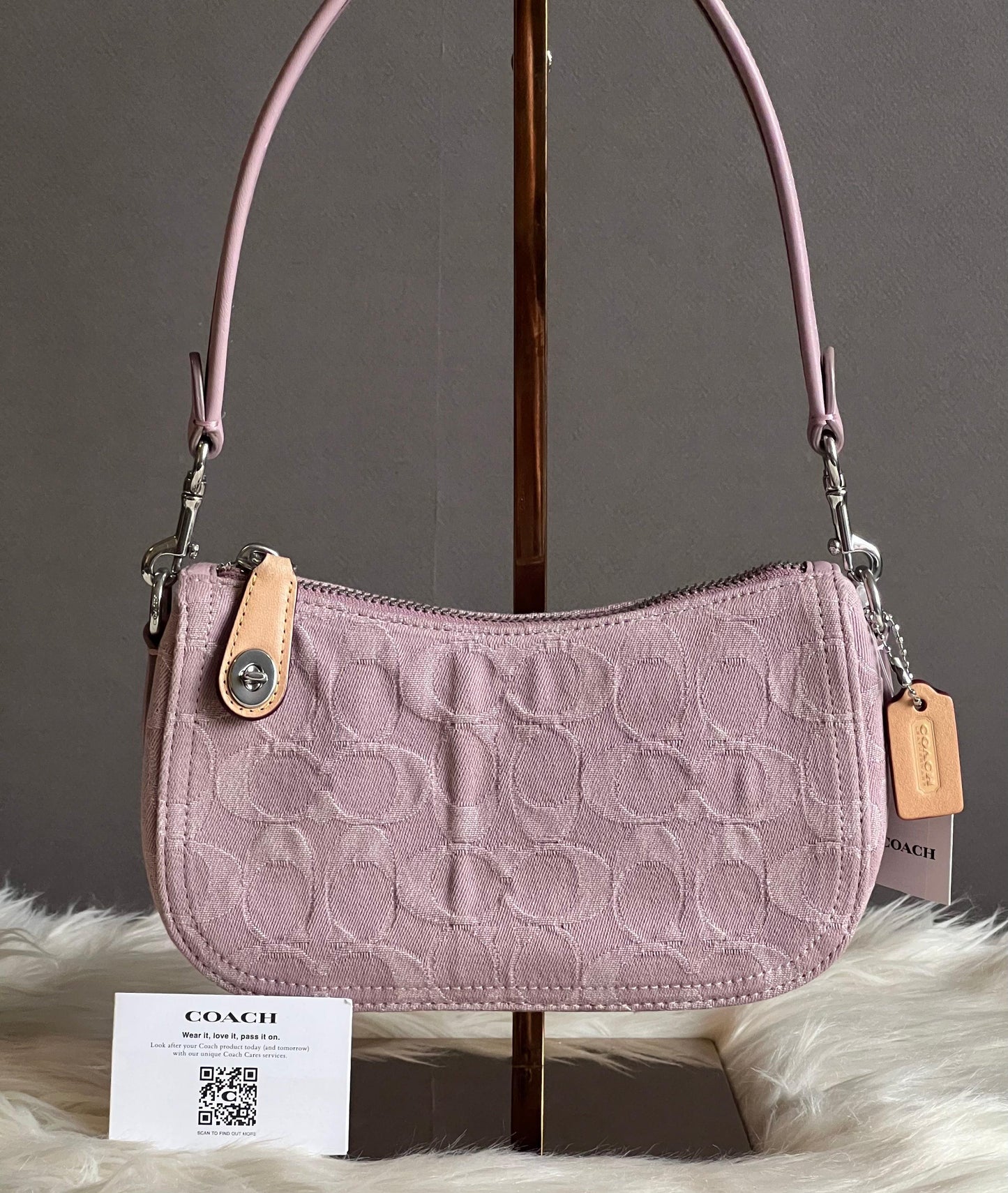 Coach Swinger 20 in Signature Denim