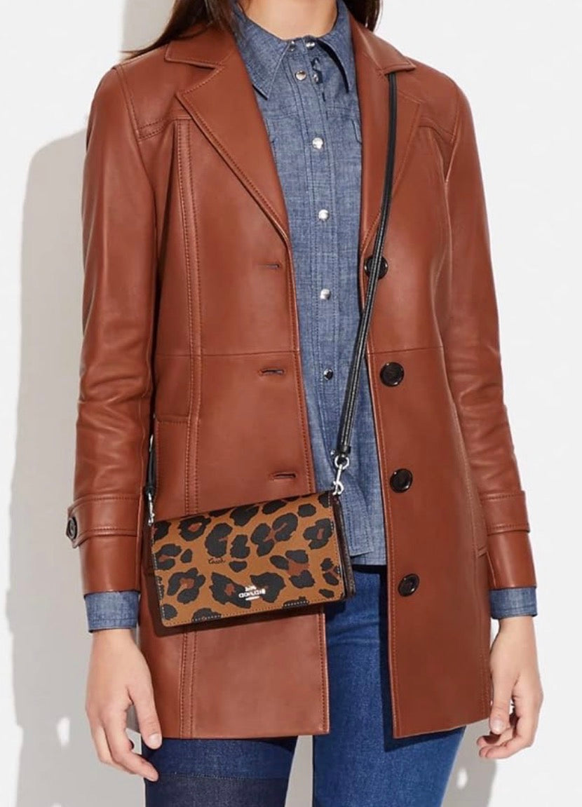 Coach Anna Foldover Clutch Crossbody