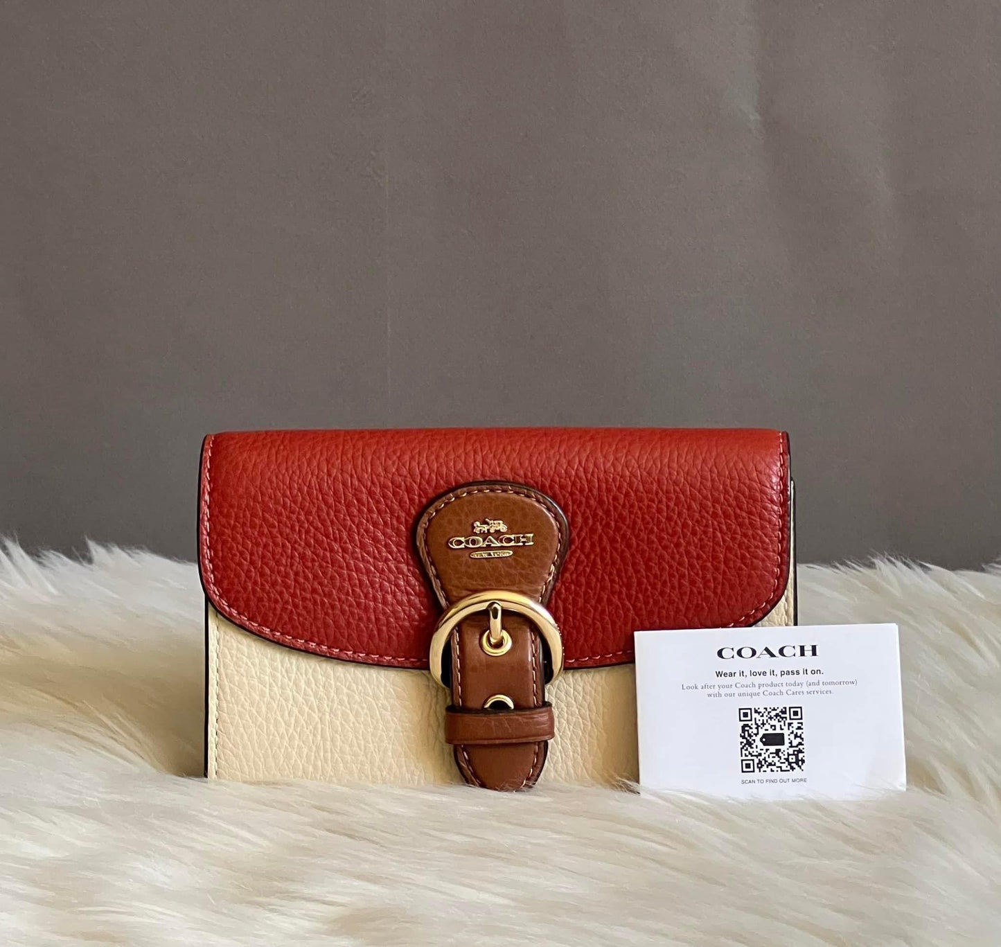 Coach Kleo Wallet in Colorblock