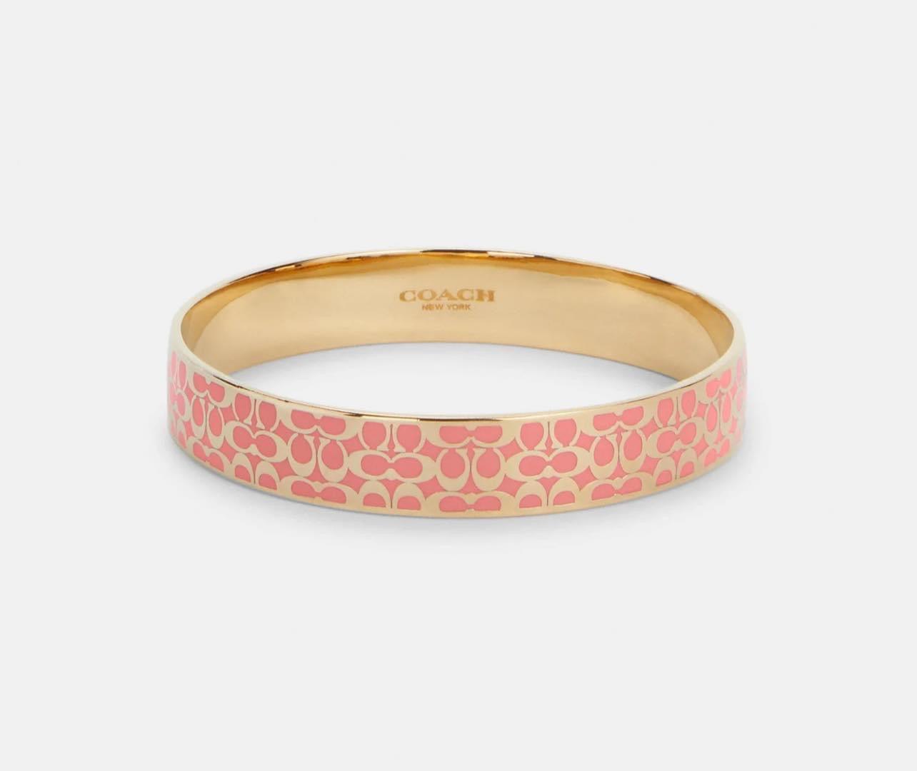 Coach Signature Bangle