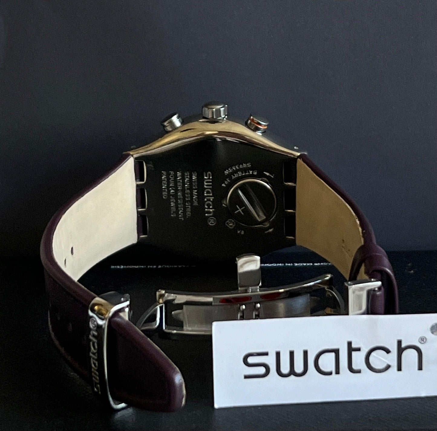Swatch Prisoner Irony Chrono Watch
Swiss Made
