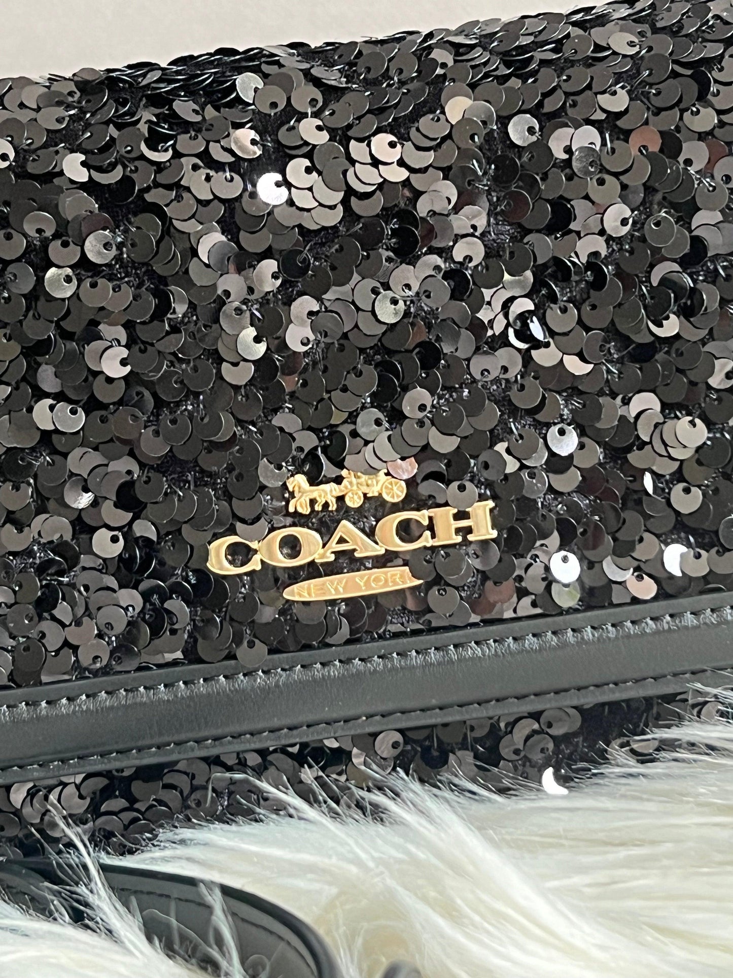 Coach Flap Clutch Crossbody