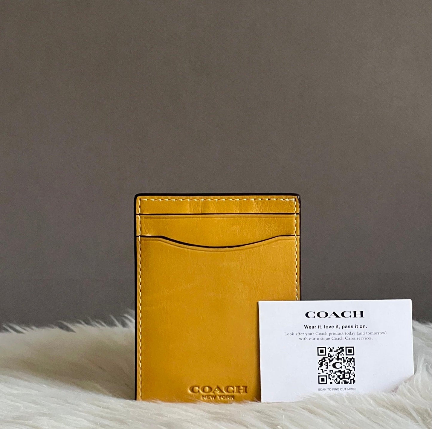 Coach Money Clip Card Case