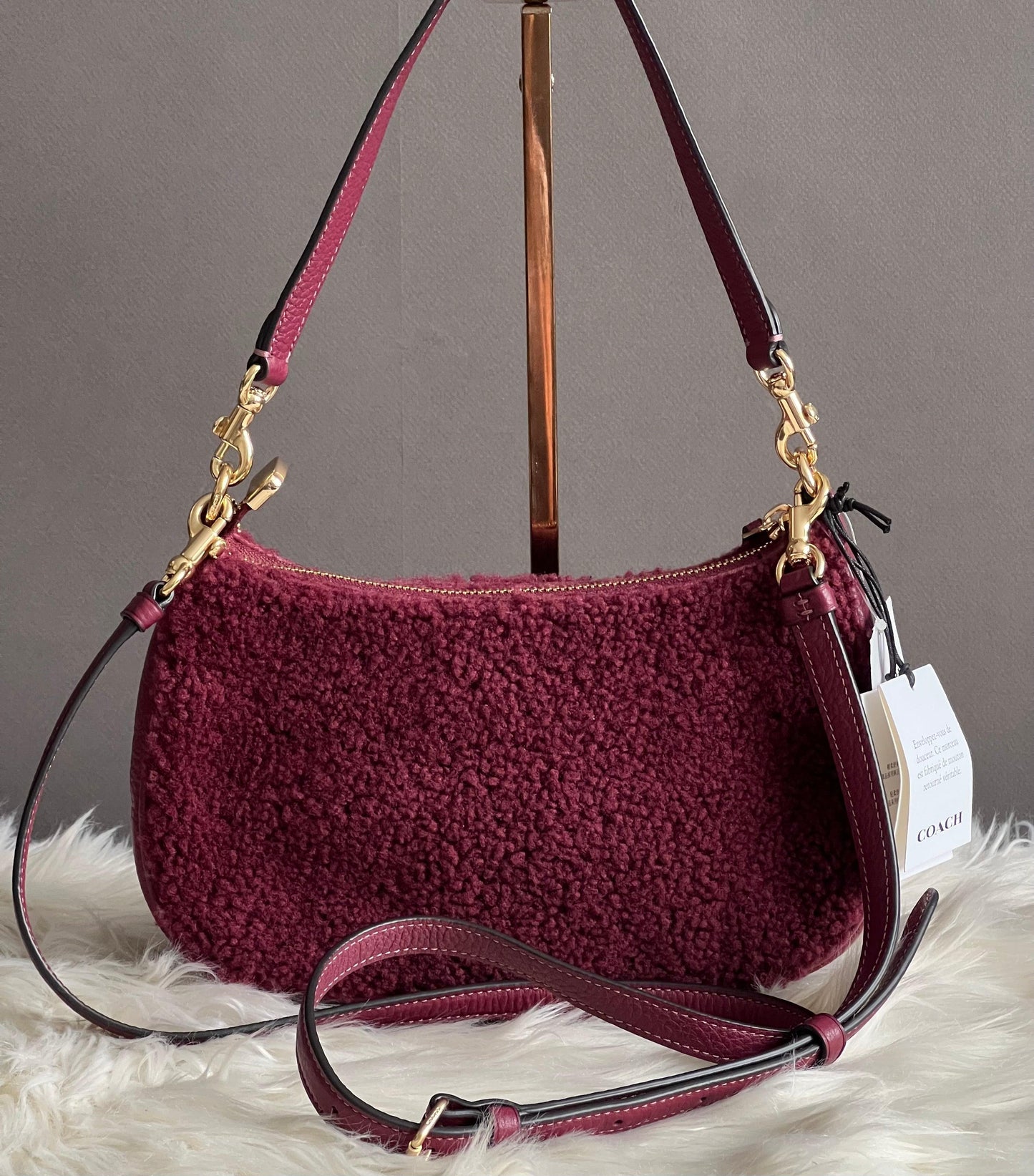 Coach Teri Shoulder Bag with Coach Motif