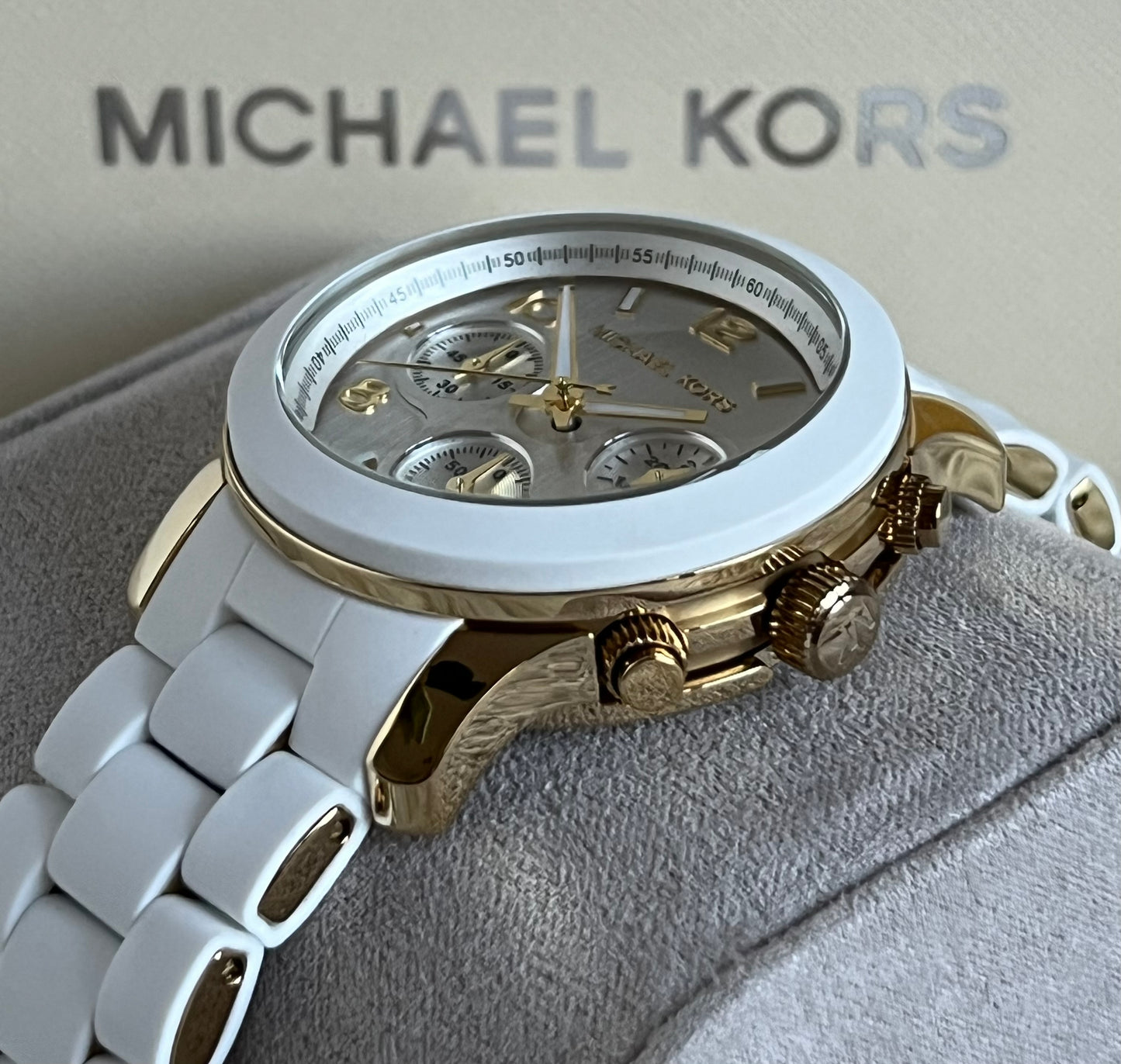 Michael Kors Women’s Two-Tone Chronograph Watch