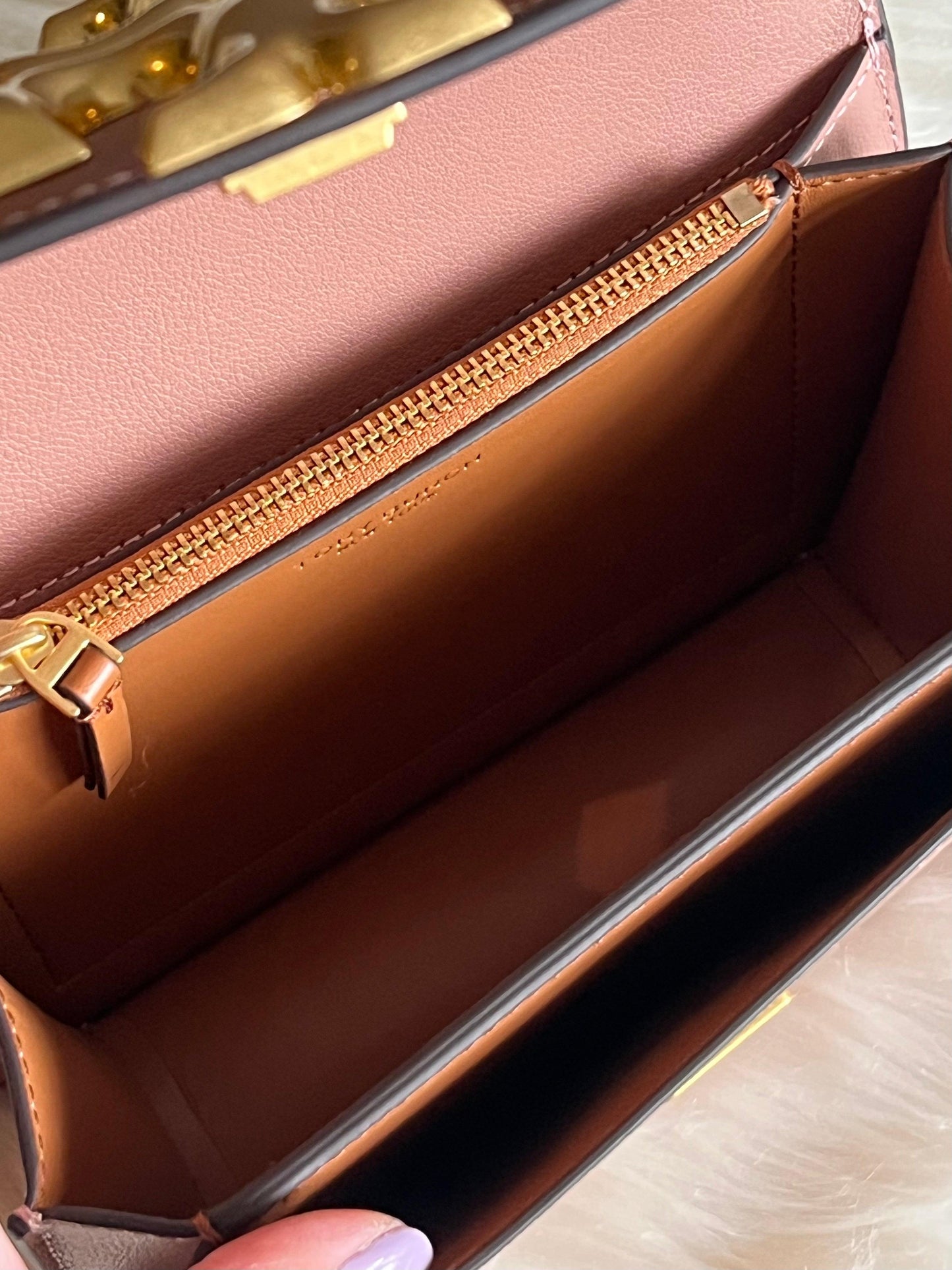 Tory Burch Eleanor Textured Small Convertible Shoulder Bag