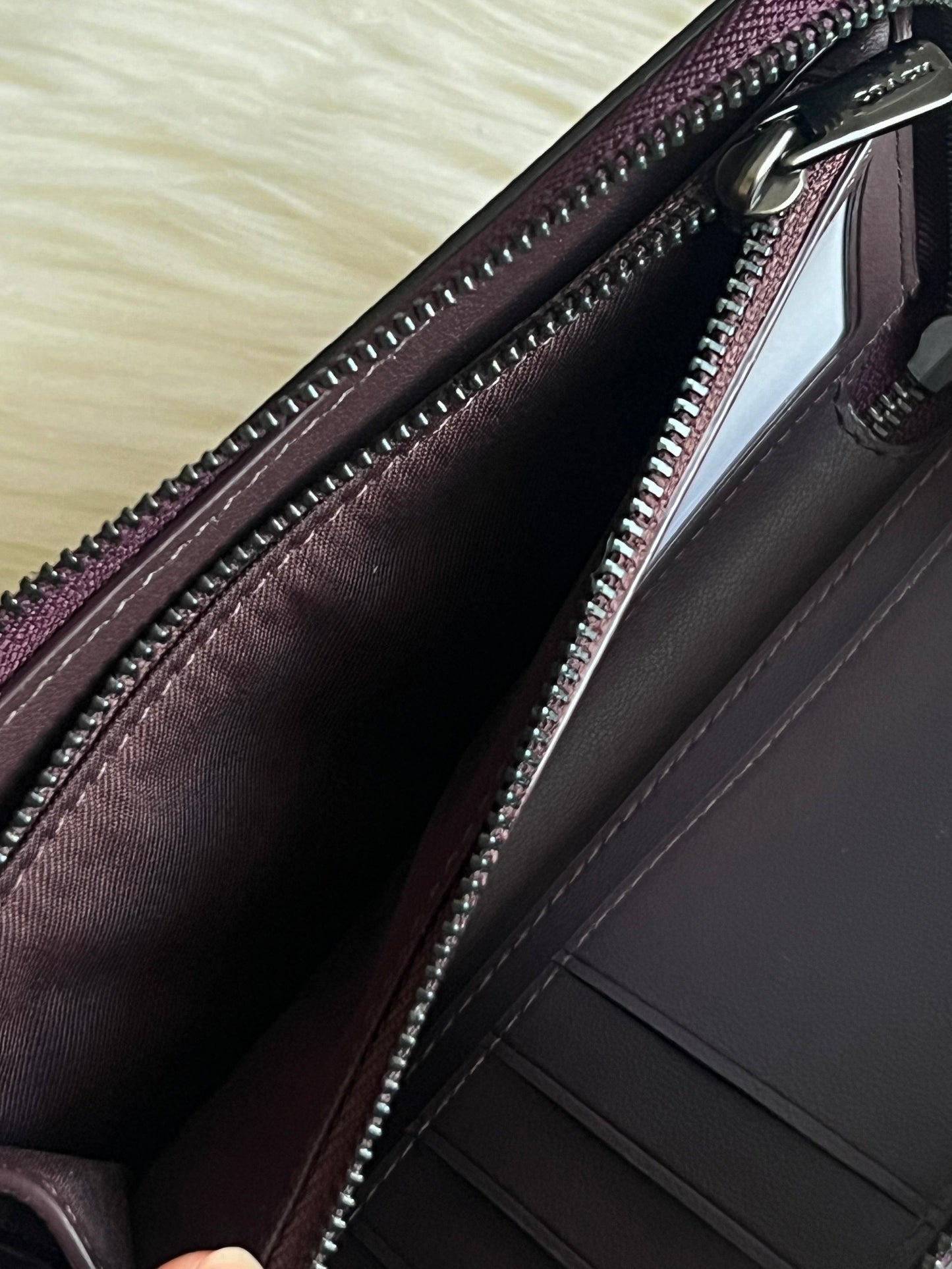 Coach Medium ID Zip Wallet