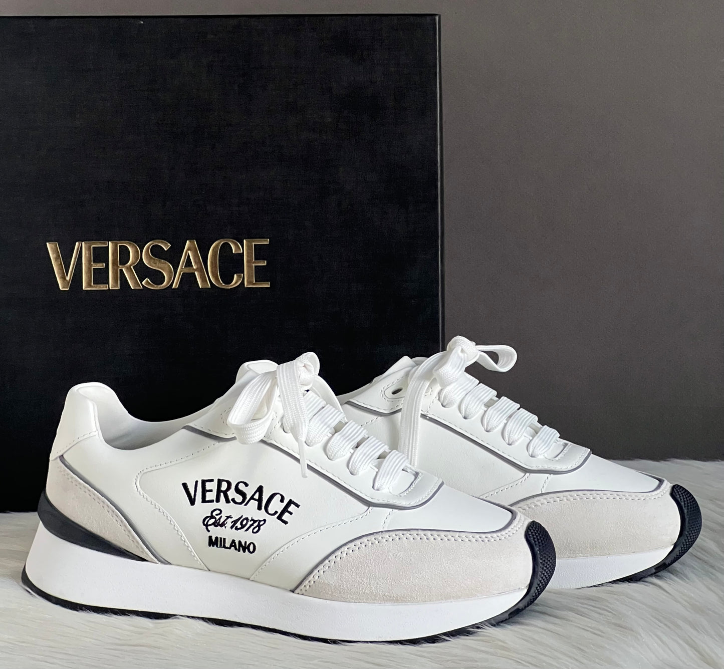 Versace Milano Vitello Sneaker