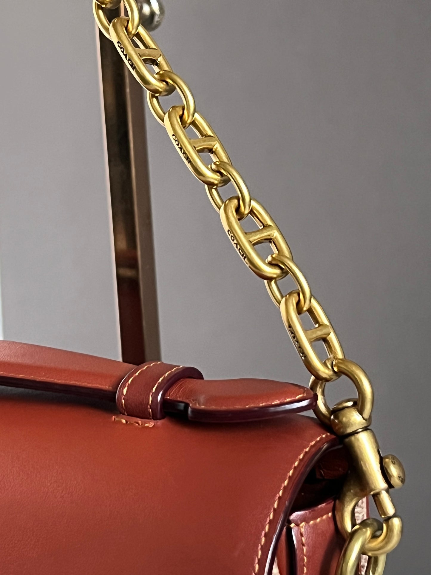 Coach Metal Chain Strap