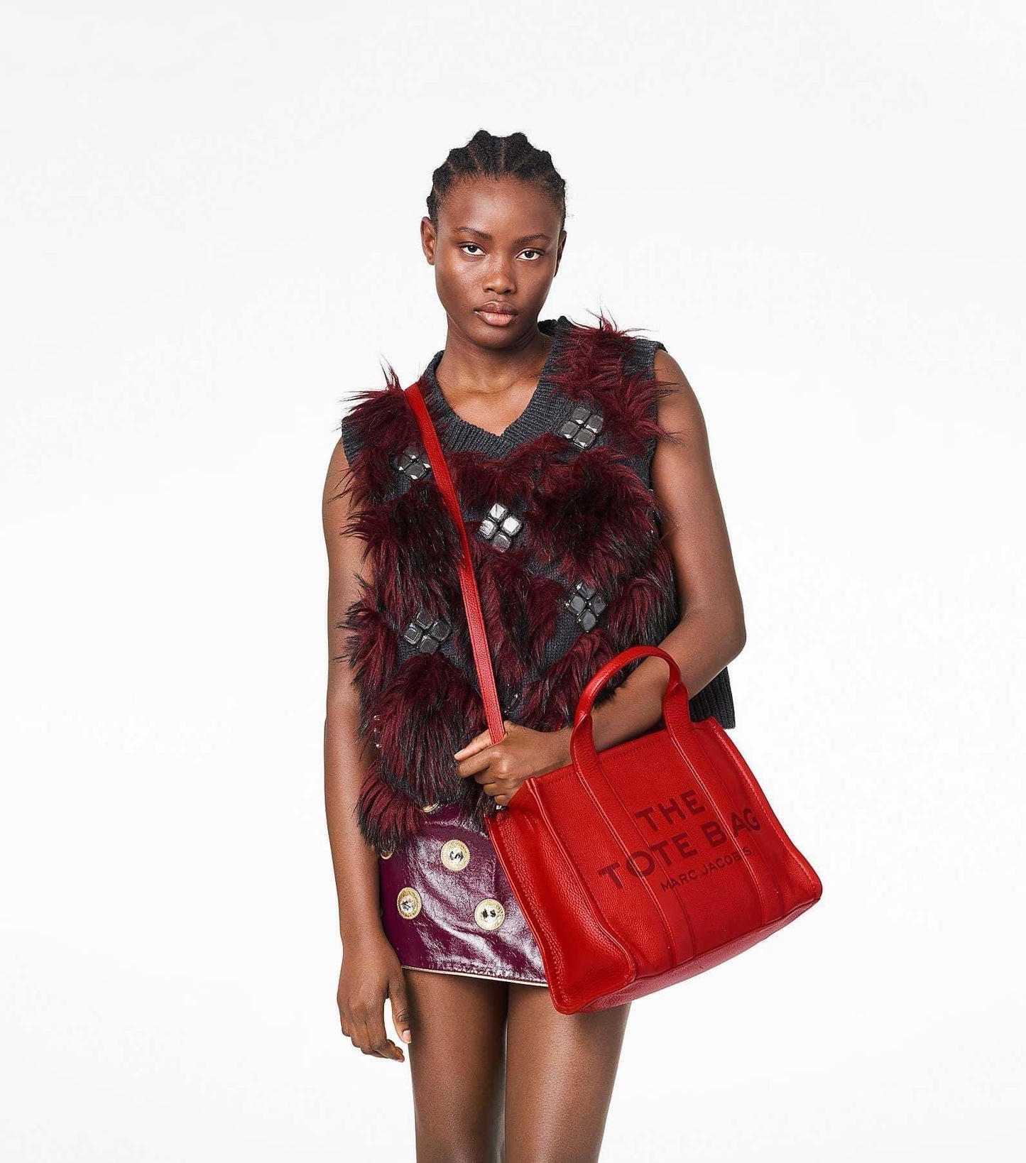 Marc Jacobs The Leather Medium Tote Bag