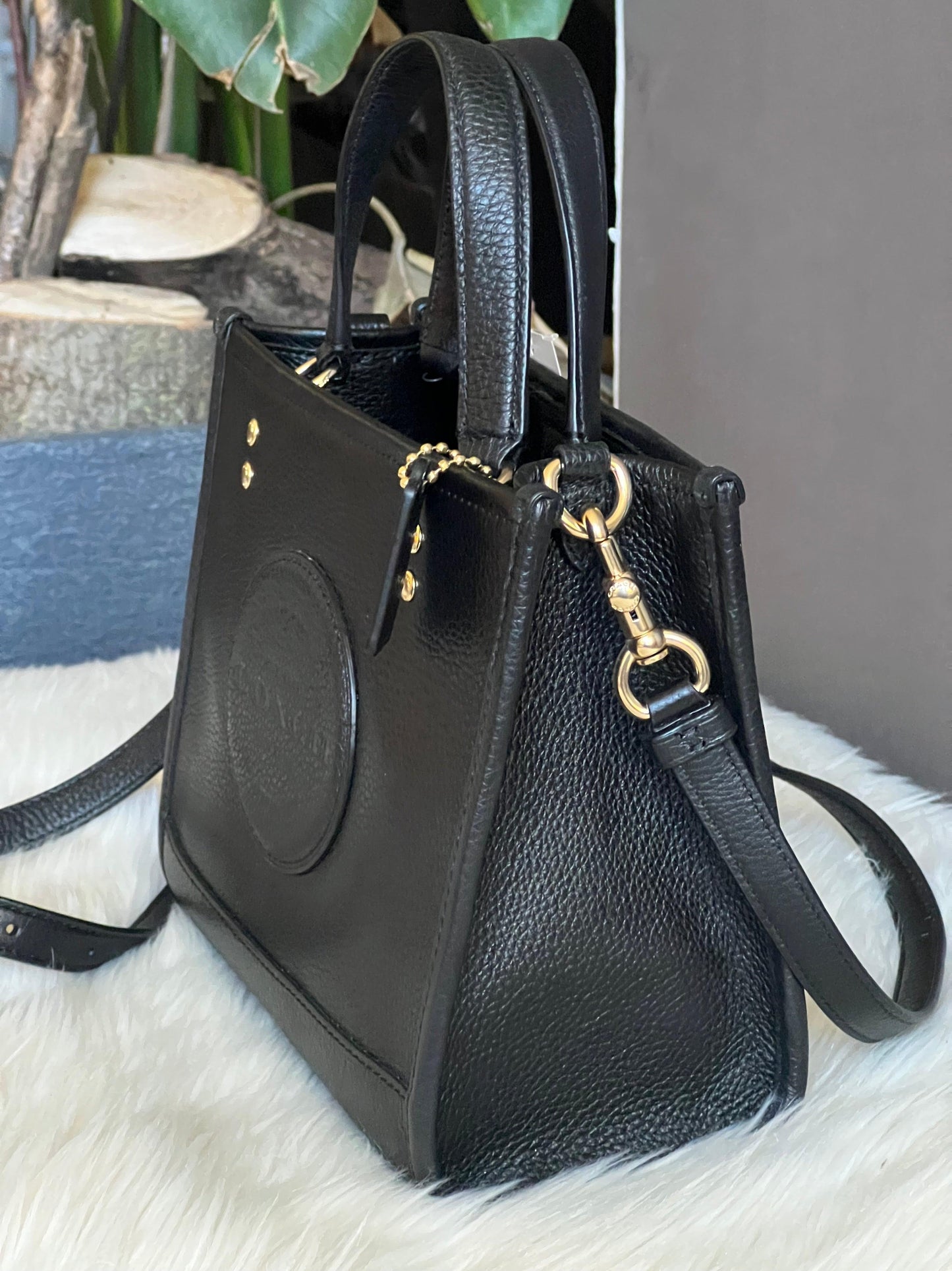 Coach Dempsey Tote 22 with Coach Patch