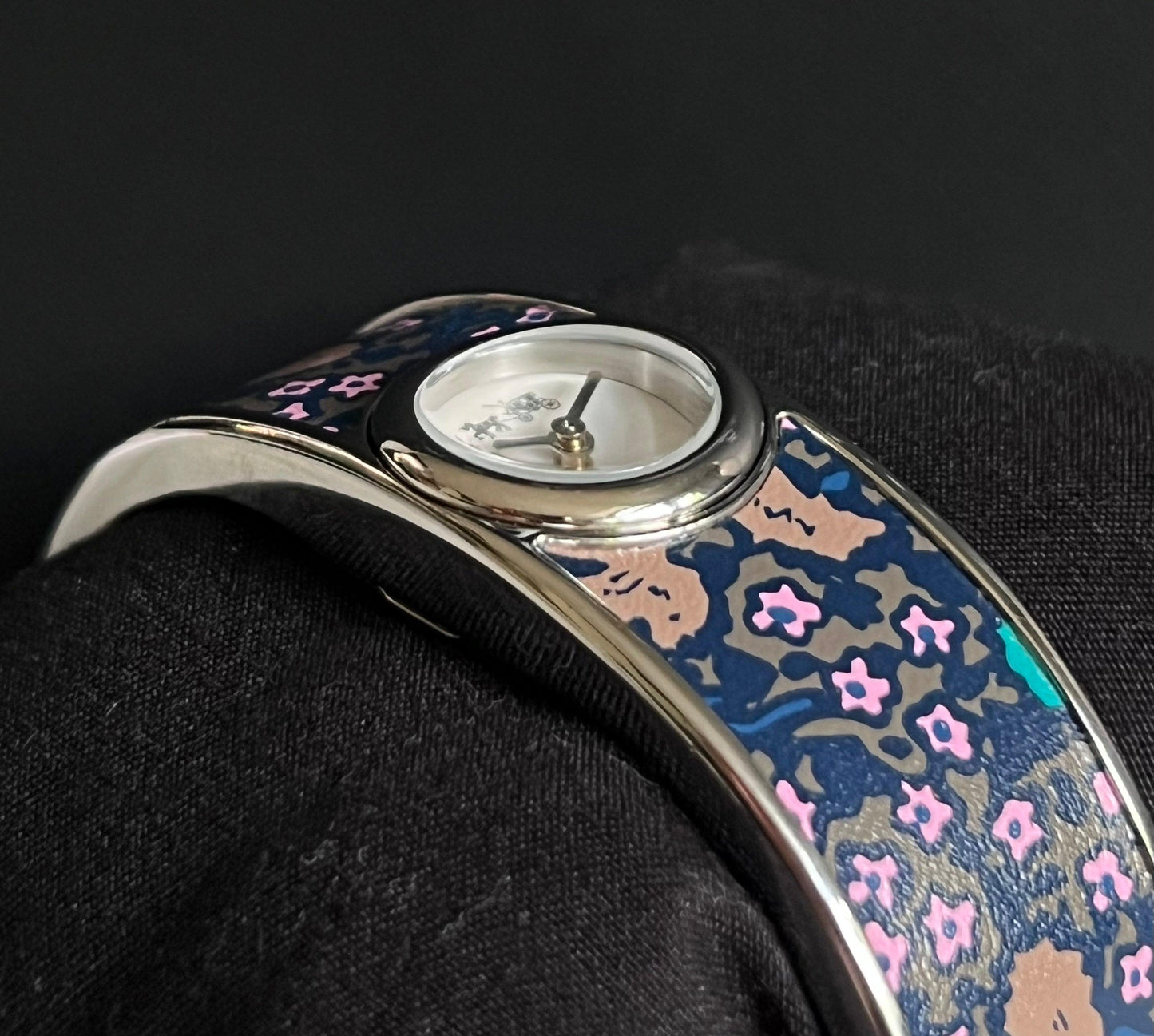 Coach Scout Bangle Watch in Blue Floral
