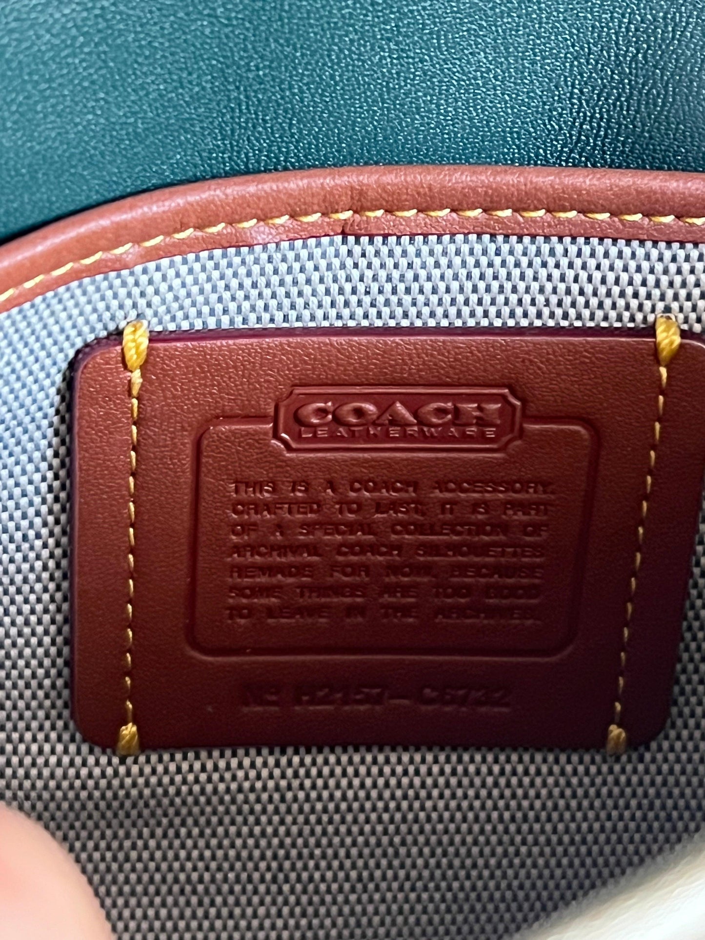 Coach Kip Turnlock Crossbody with Colorblock Quilting