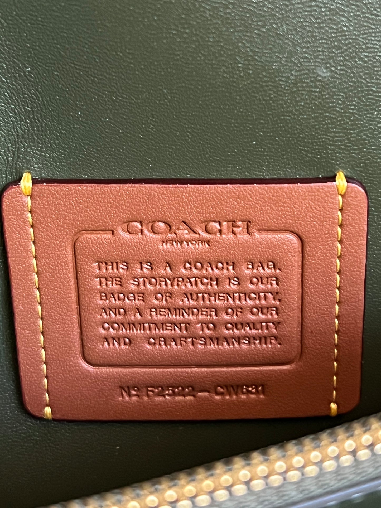 Coach Tabby Shoulder Bag 26 in Spazzolato Leather