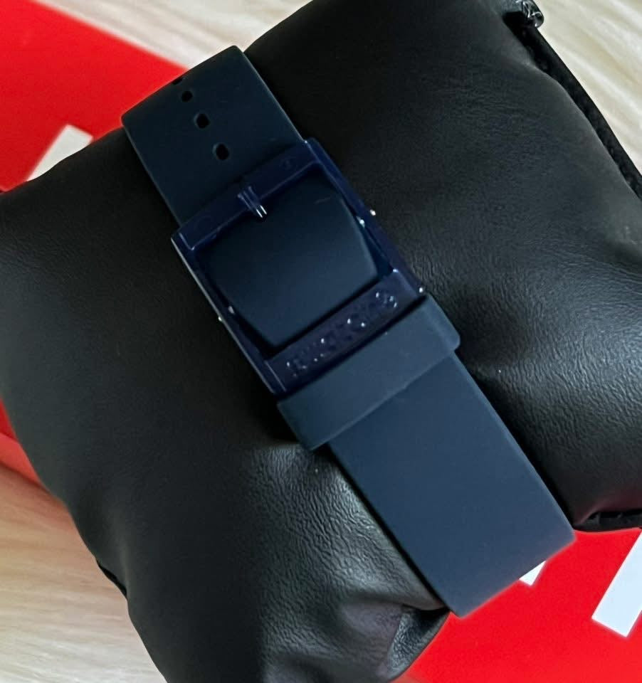 Swatch Blue Pillow Watch