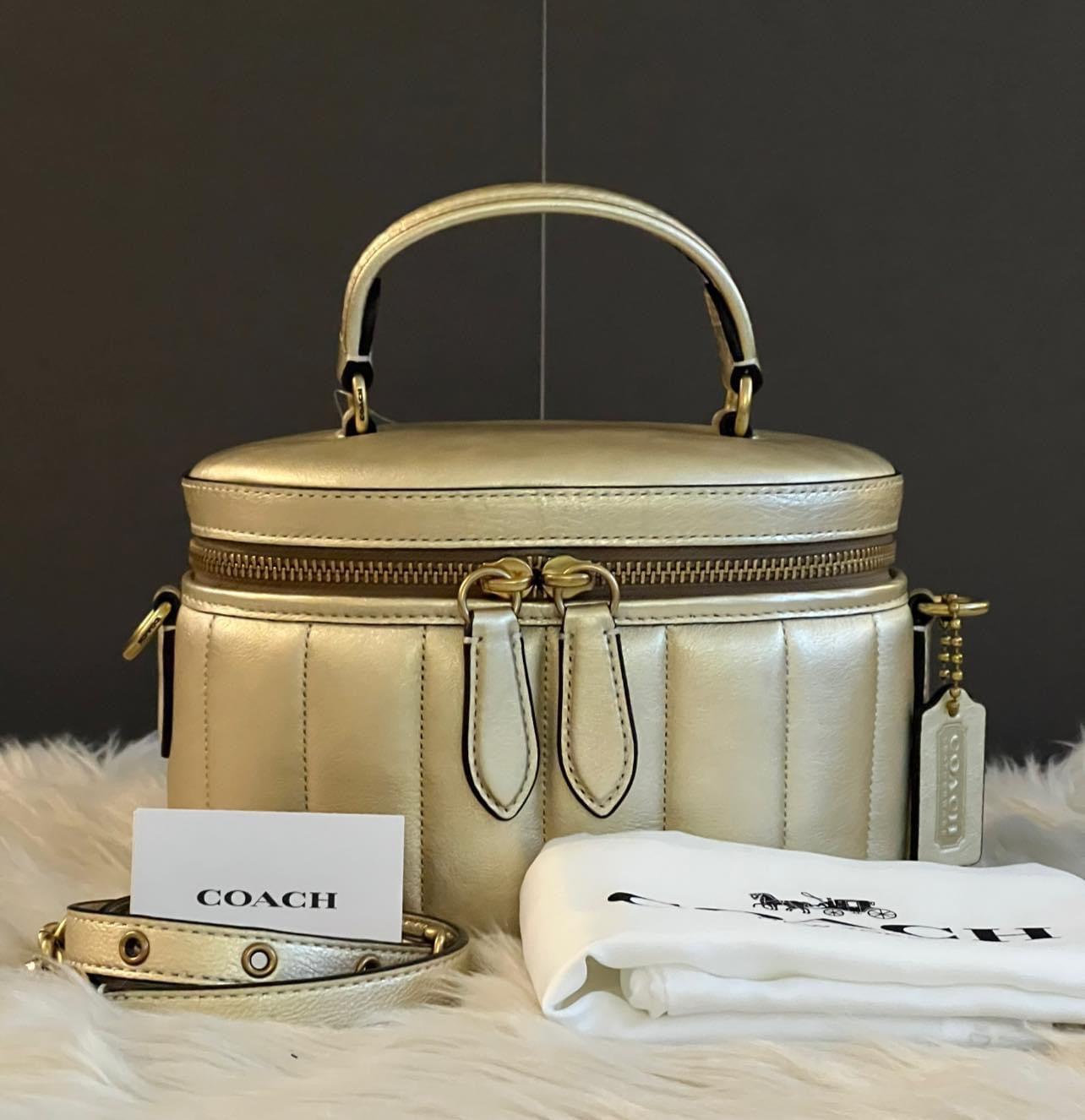 Coach Trail Bag with Quilting