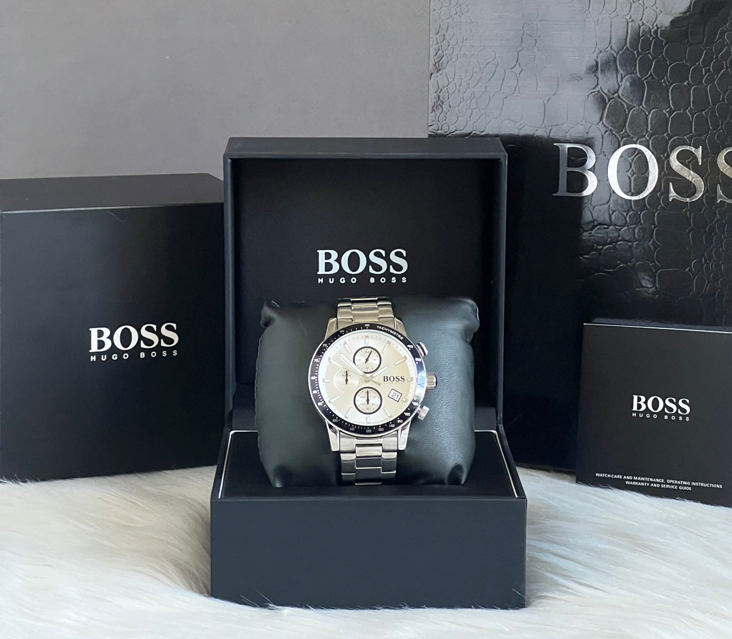Hugo Boss Men’s Rafale Competitive Sport Chronograph Watch
