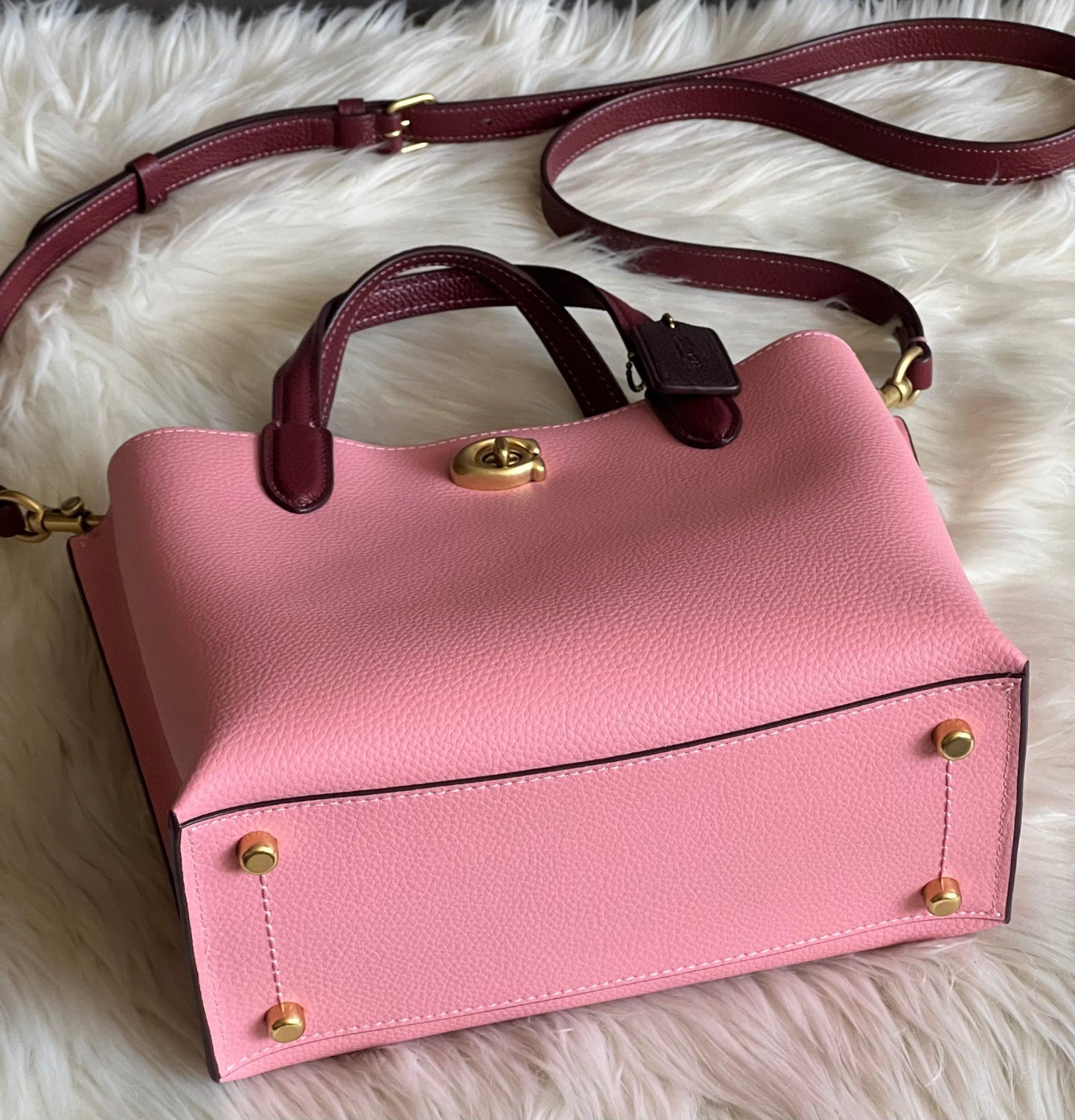 Coach Willow Tote 24 in Colorblock