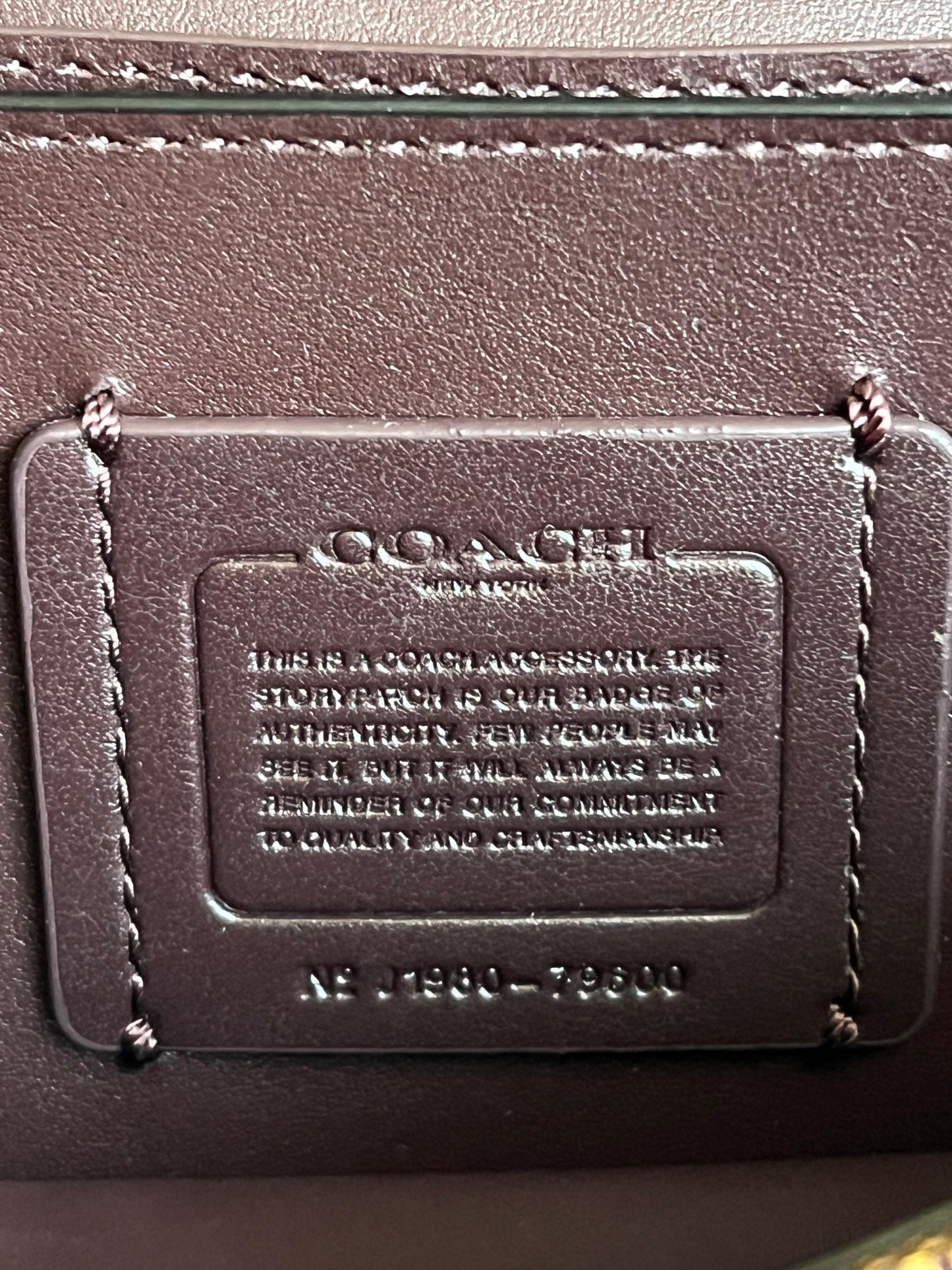 Coach Callie Foldover Chain Clutch in Blocked Snakeskin