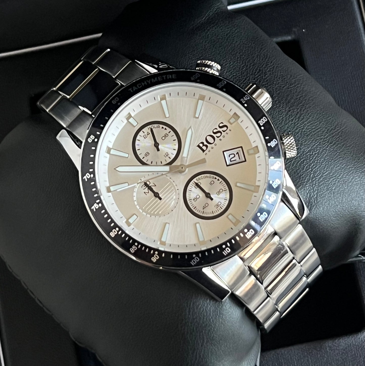 Hugo Boss Men’s Rafale Competitive Sport Chronograph Watch