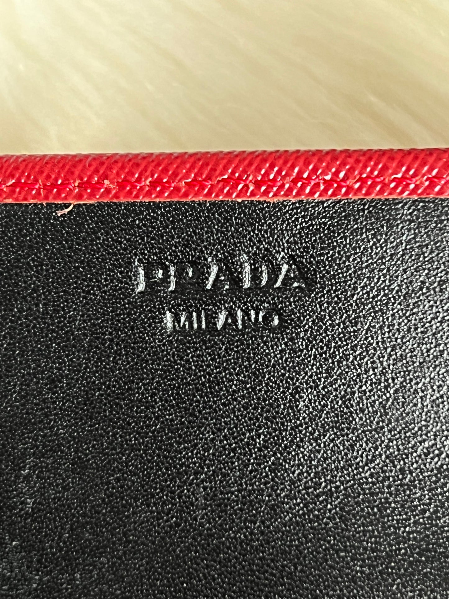 Prada Saffiano Long Wallet