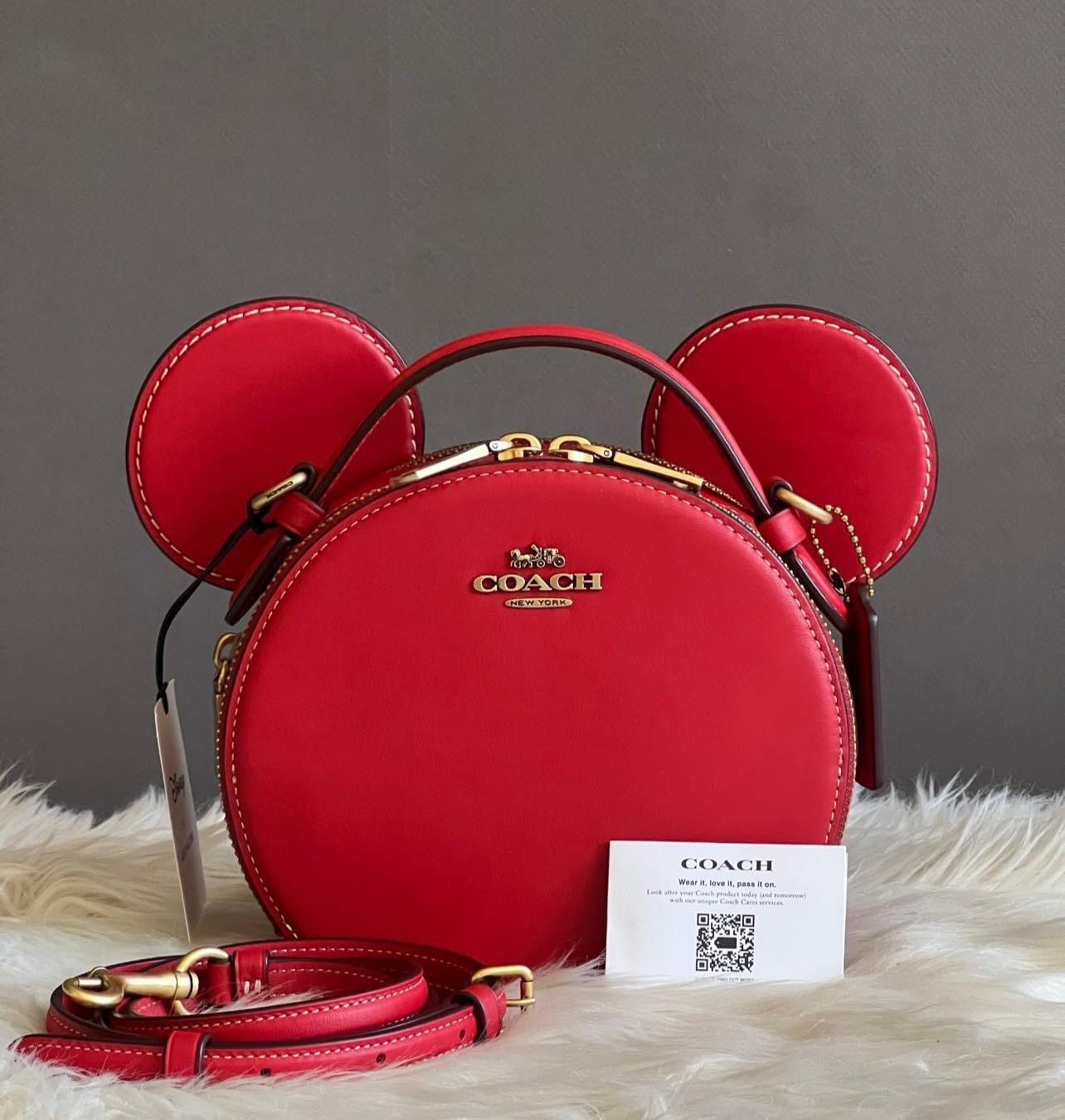 Disney X Coach Mickey Mouse Ear Bag
