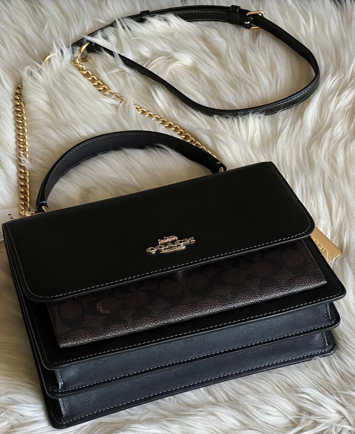 Coach Klare Top Handle Bag in Signature Canvas