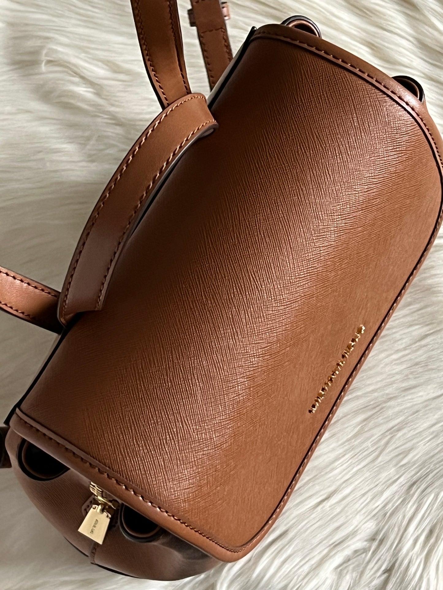Michael Kors Harrison Medium Saffiano Leather Backpack