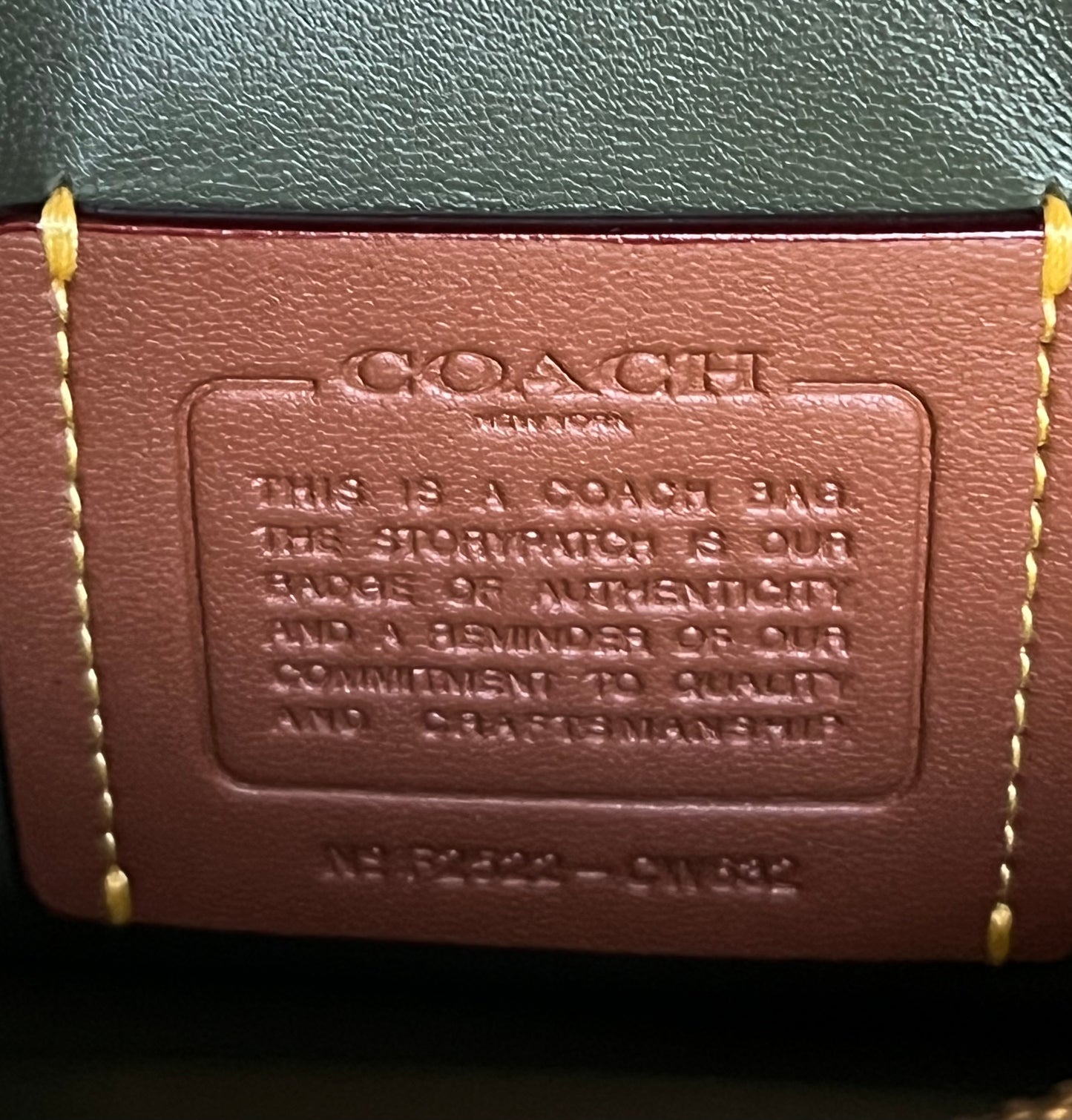 Coach Tabby Shoulder Bag 20 in Spazzolato Leather