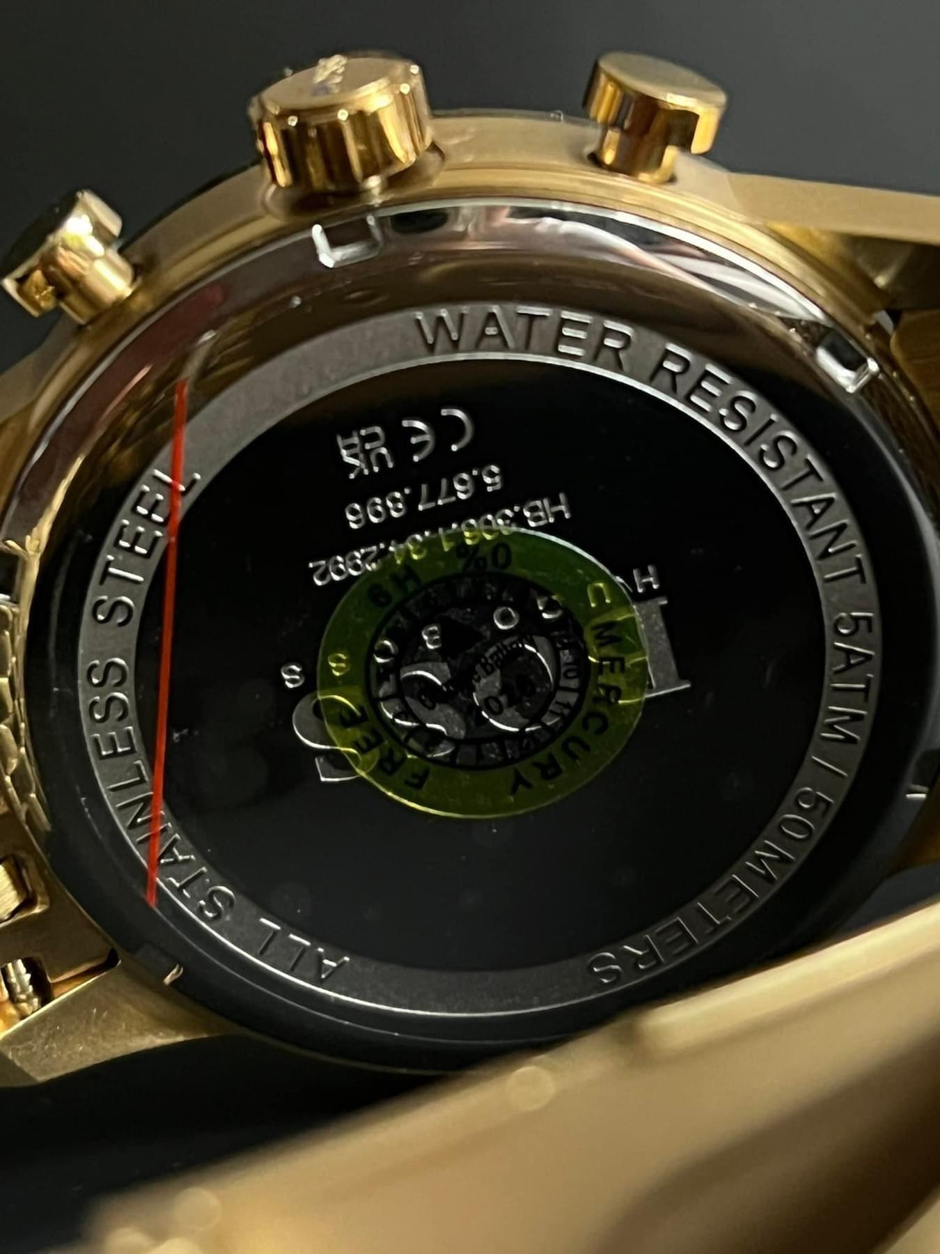 Hugo Boss Men’s Gold Navigator Chronograph Watch