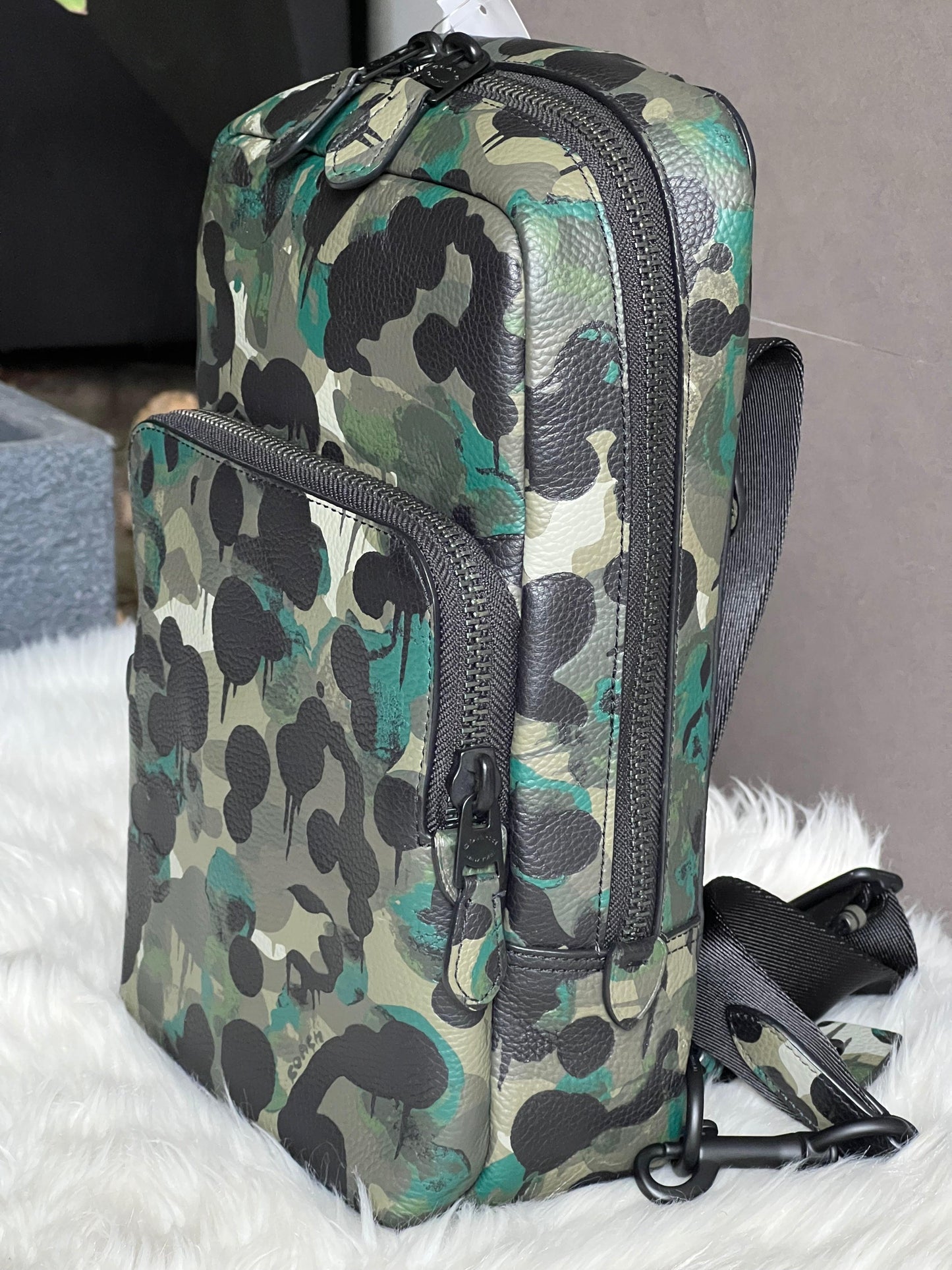 Coach Gotham Pack with Camo Print