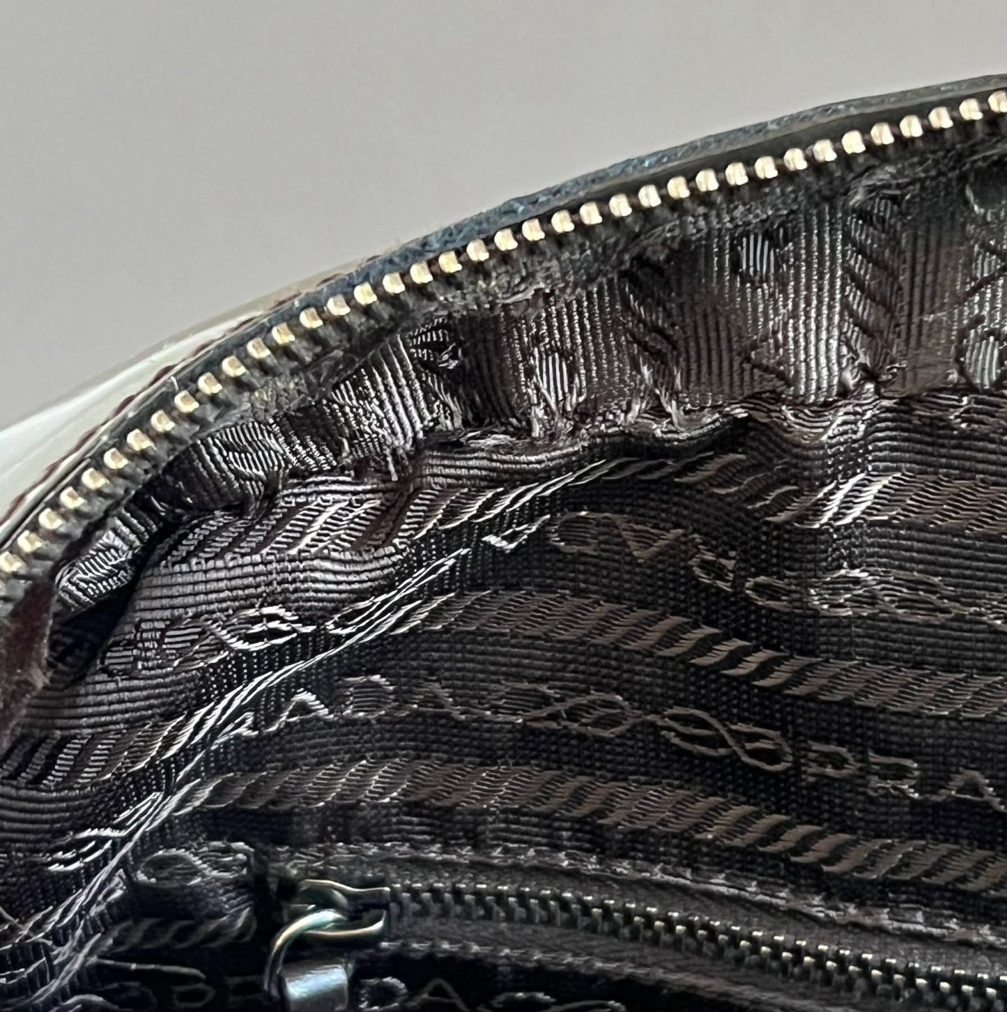 PRE-LOVED - Prada Spazzolato Leather Shoulder Bag