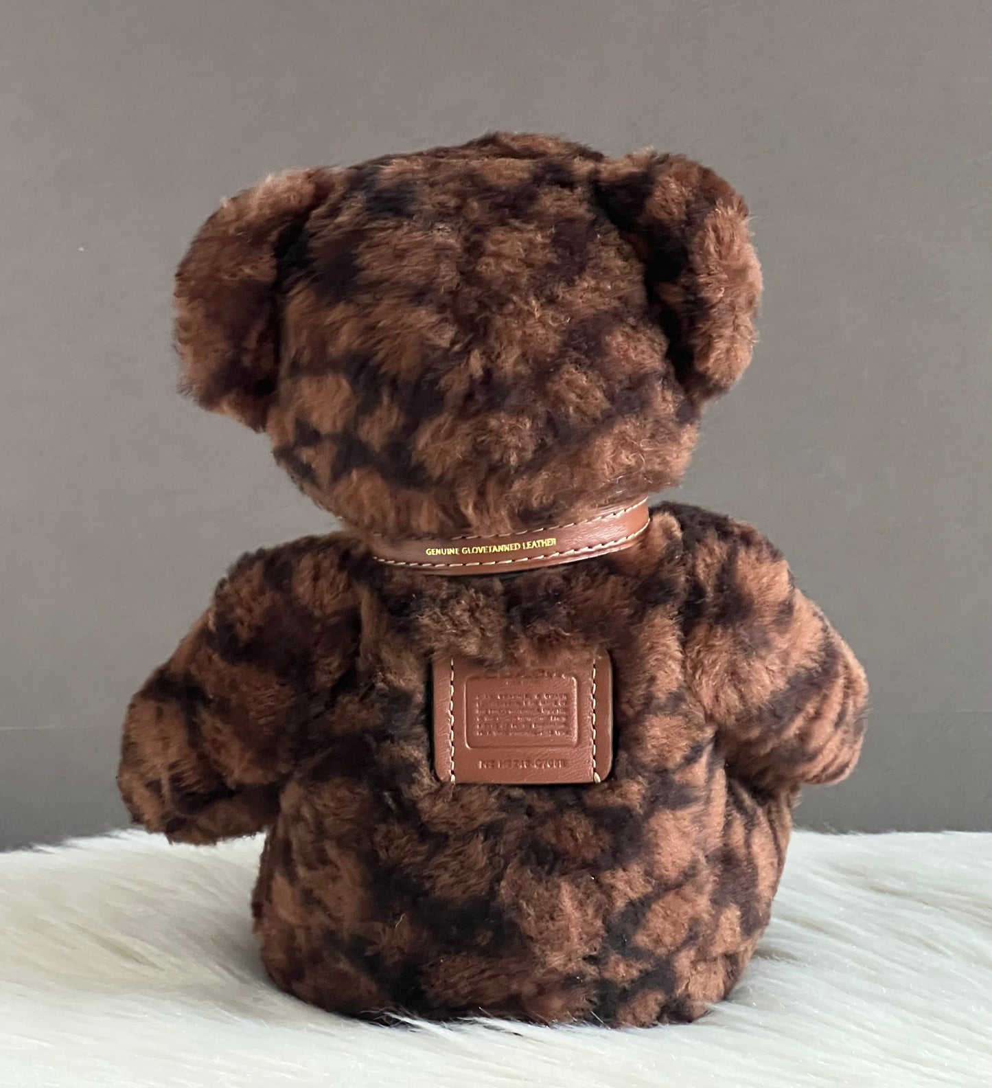 Coach Bear Collectible in Signature Shearling