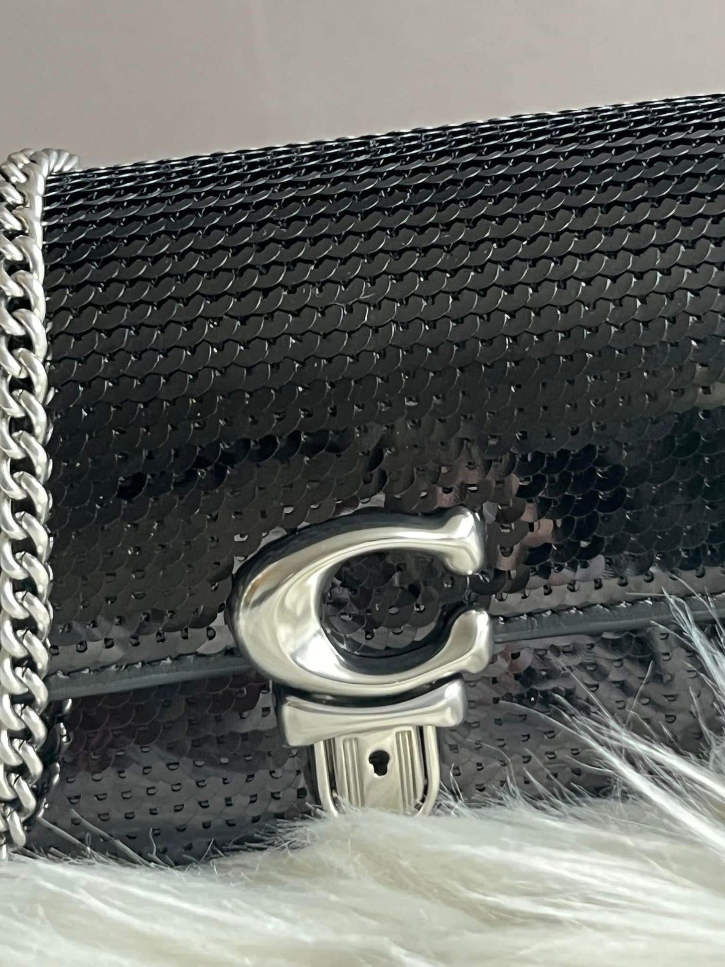 Coach Studio 12 with Sequins - “AS IS”