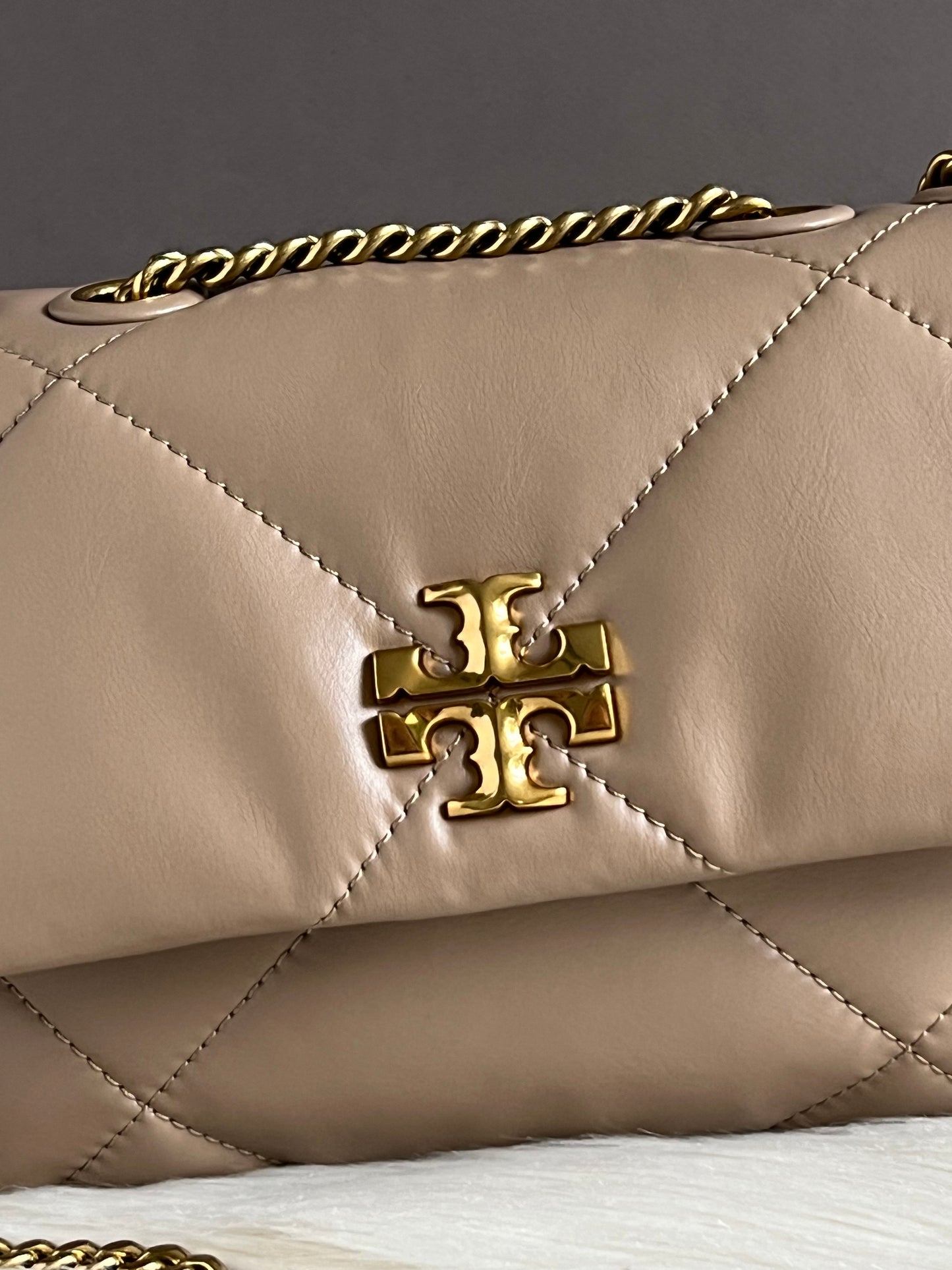 Tory Burch Small Kira Diamond Quilt Convertible Shoulder Bag