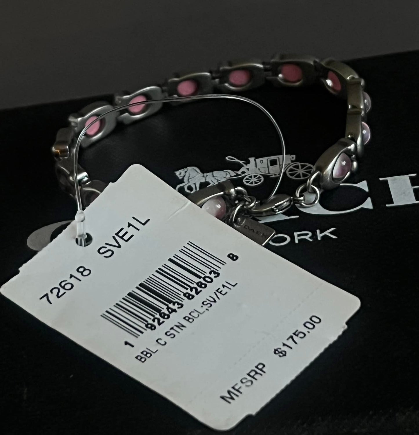Coach Signature Stone Bracelet