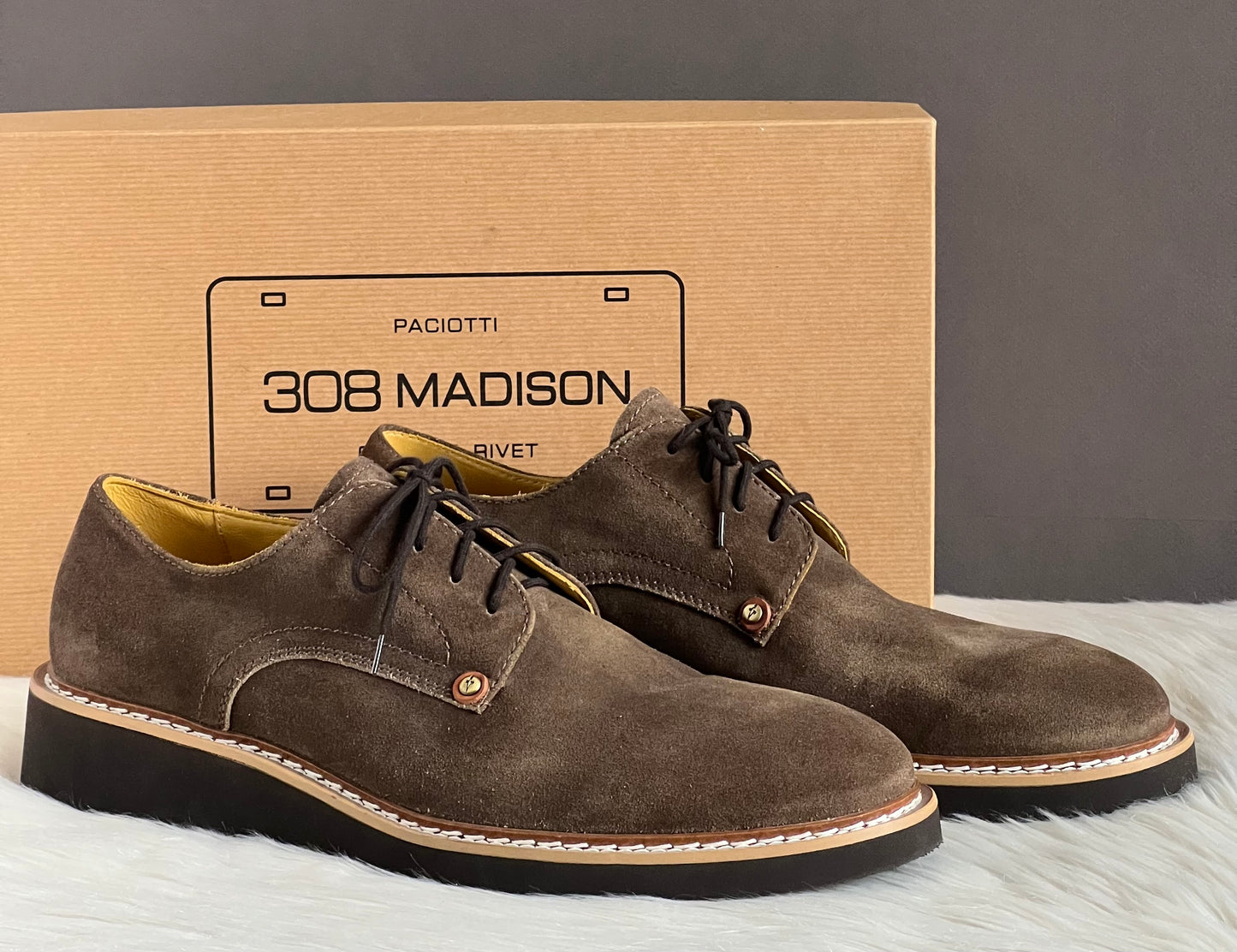 308 Madison Cesare Paciotti Suede Shoes