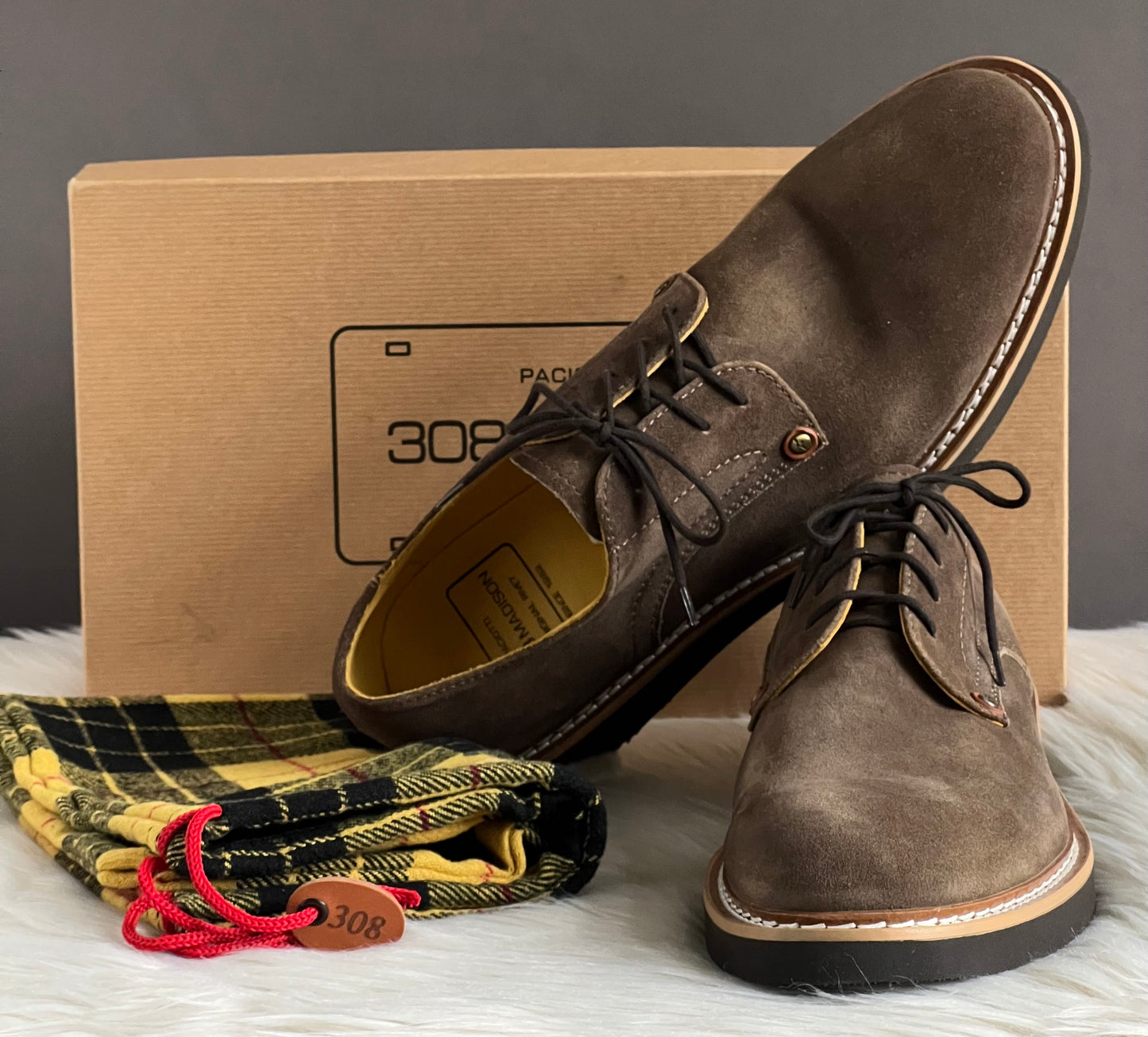 308 Madison Cesare Paciotti Suede Shoes