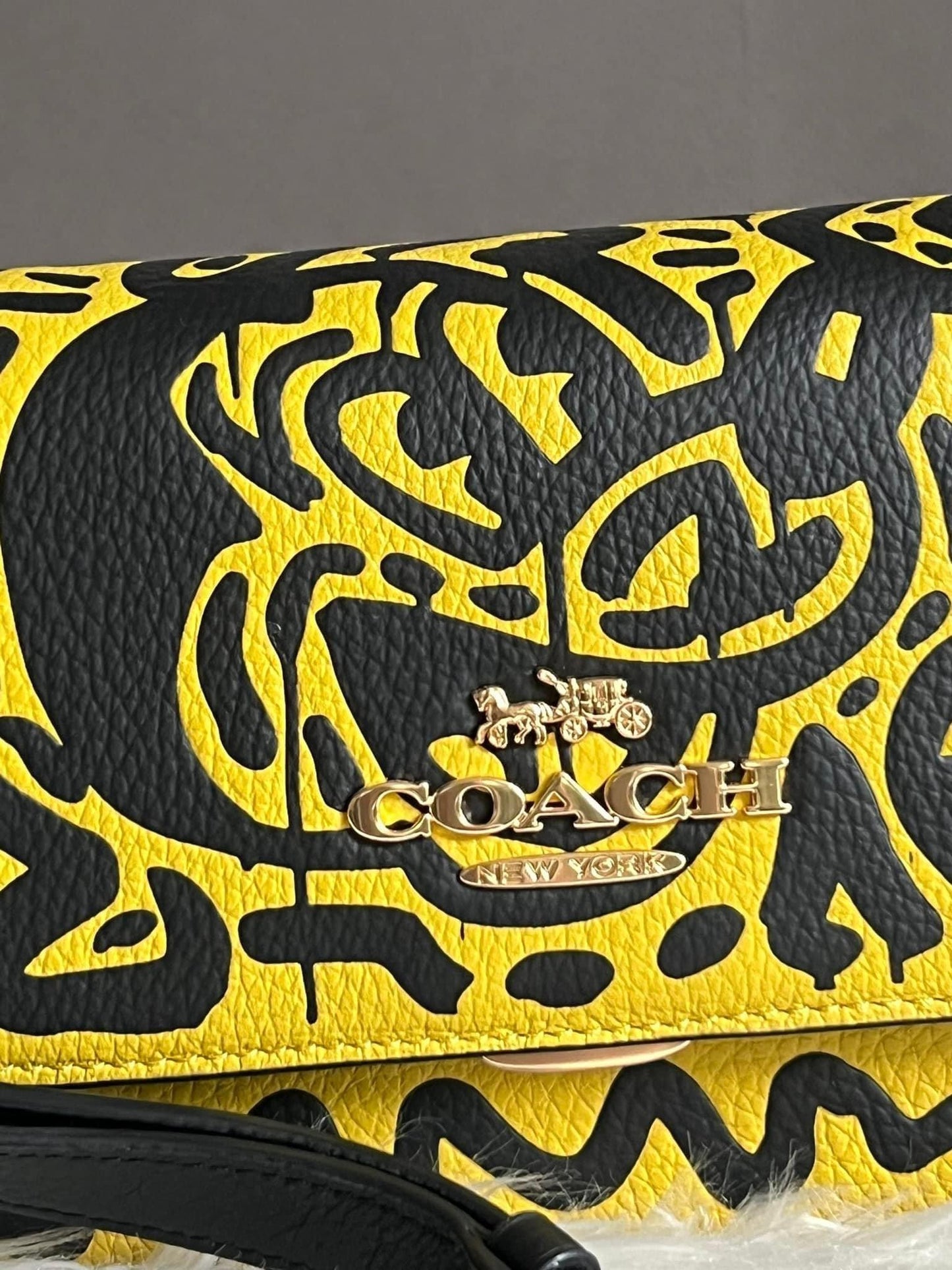 Coach Disney Mickey Mouse X Keith Haring Mini Brynn Crossbody