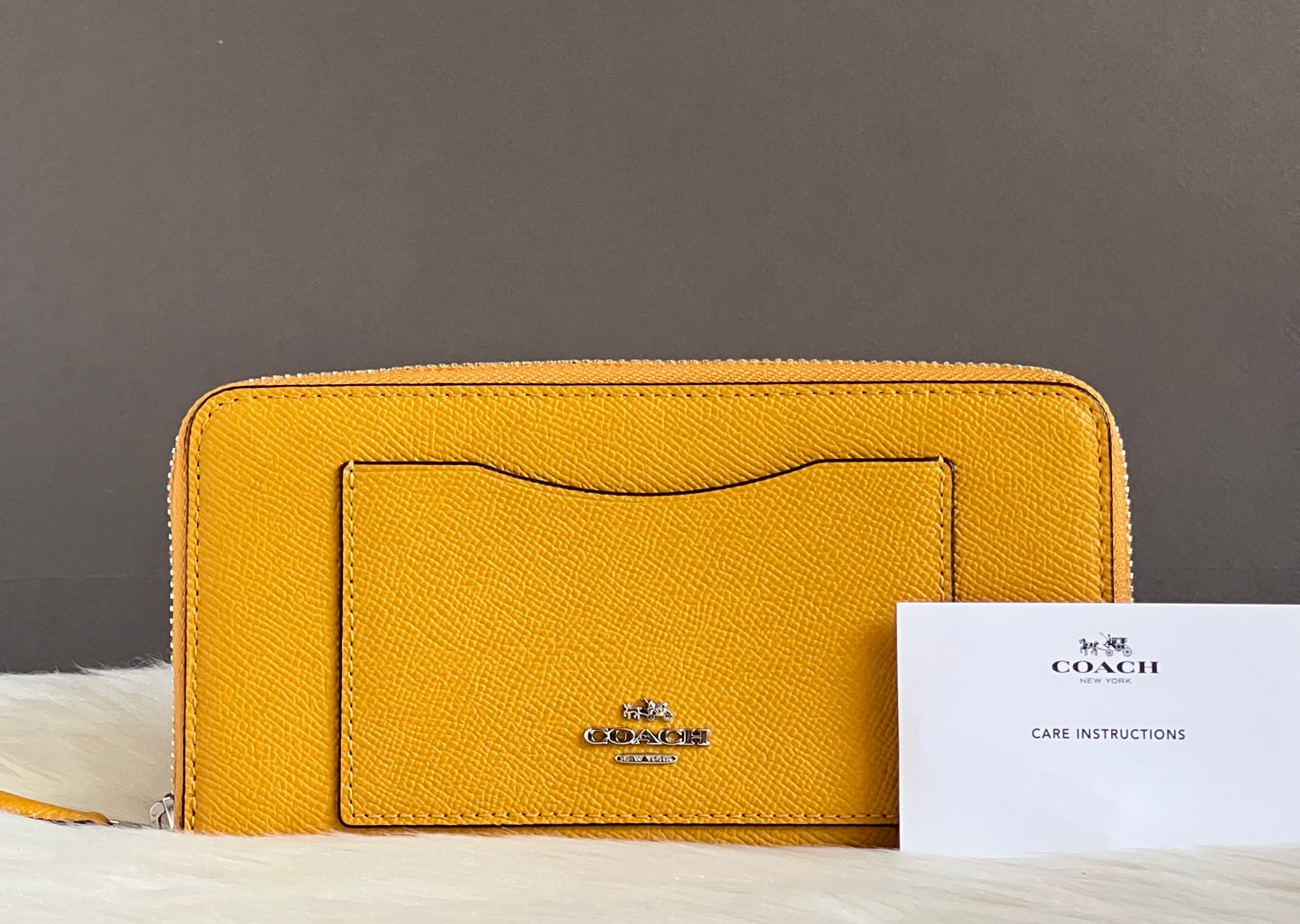 Coach Accordion Zip Wallet