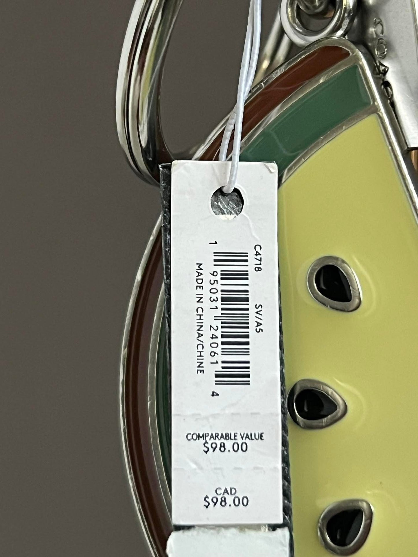 Coach Melon Slice Bag Charm
