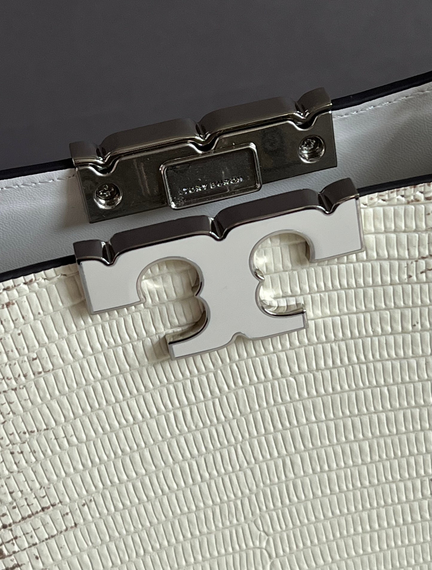 Tory Burch Eleanor Lizard Mini Satchel
