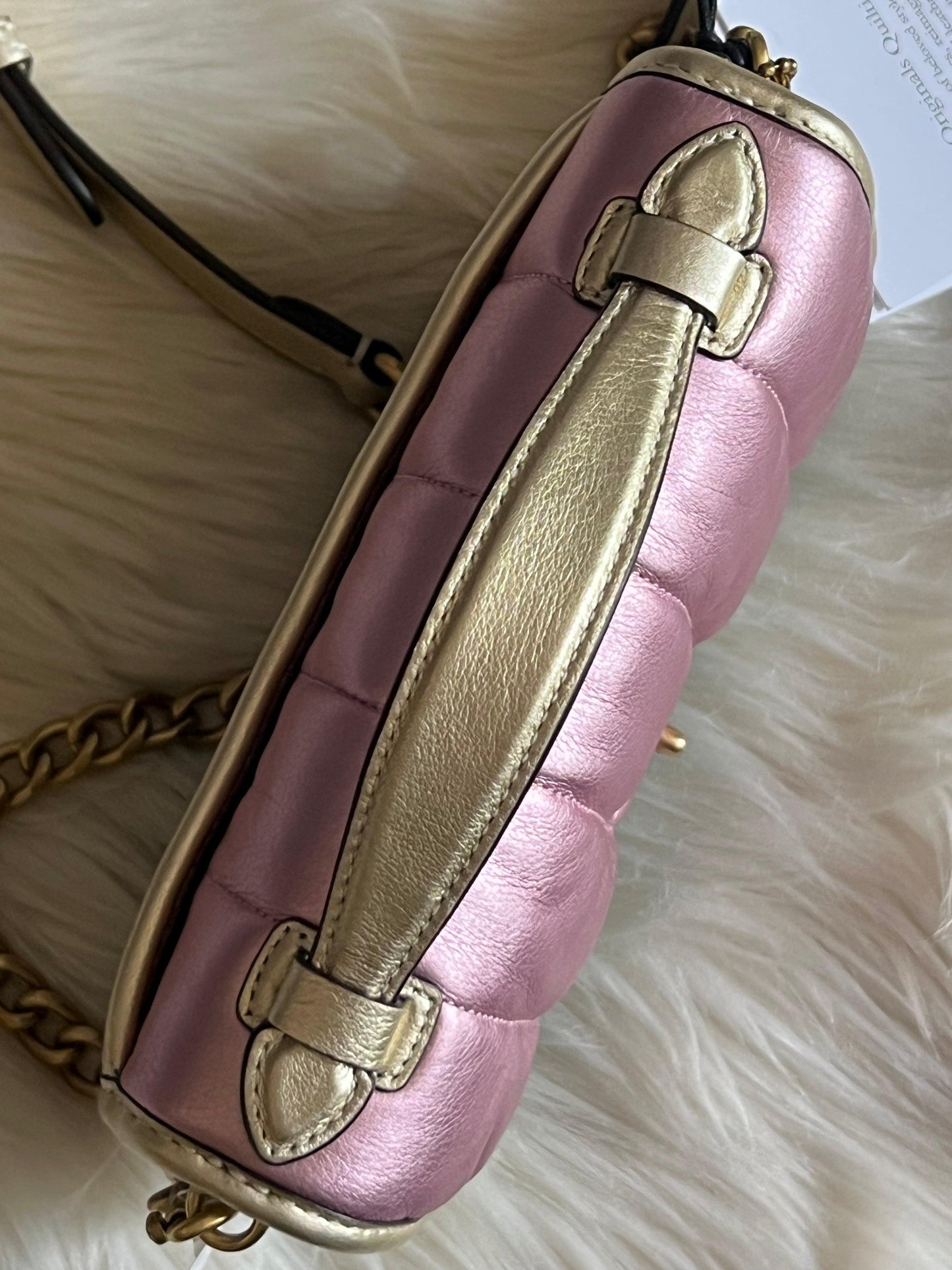 Coach Kip Turnlock Crossbody with Colorblock Quilting