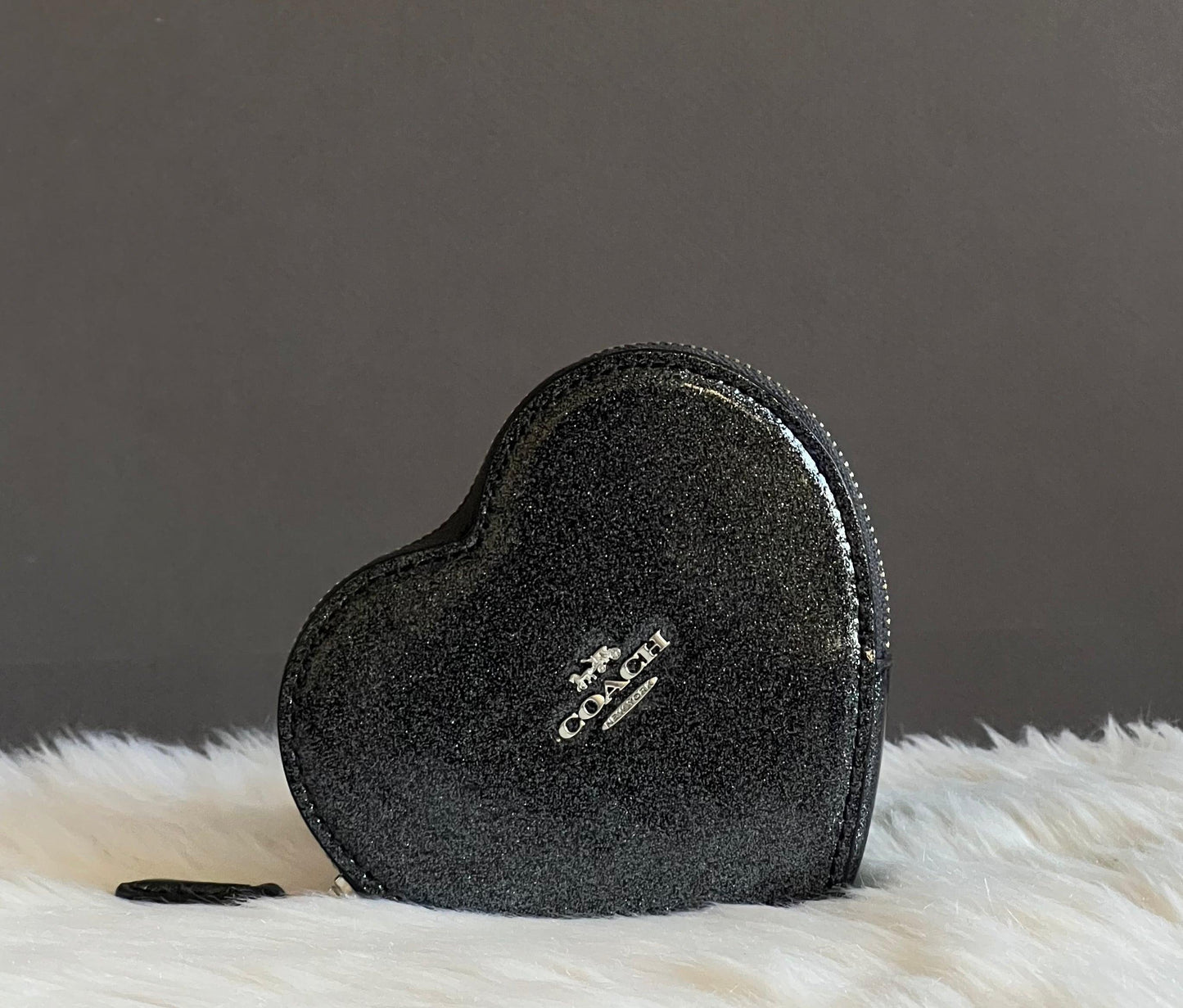 Coach Heart Coin Case